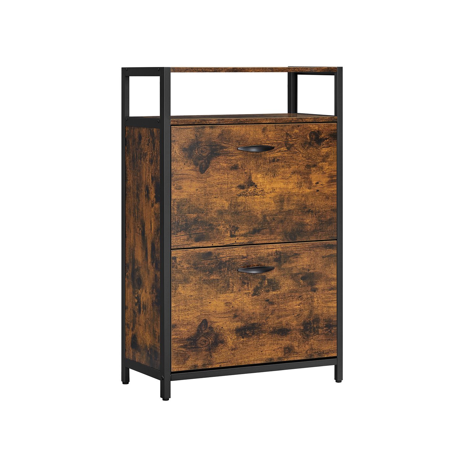 Kingakapp 2 klappsahtliga, 2 lahtriga kingariiul esikusse, mahutab 8-12 paari jalatseid, 60 x 30 x 95 cm
