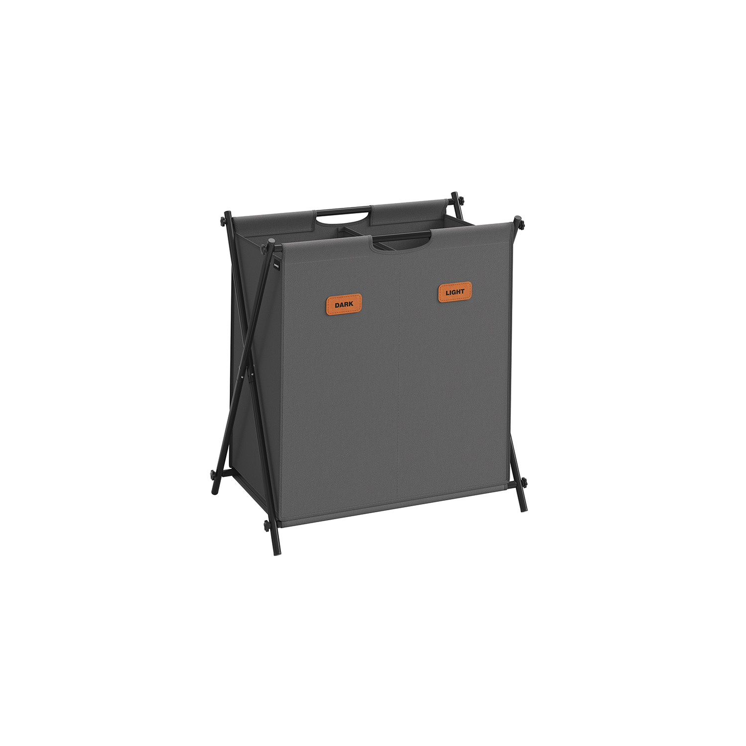 Pesukorv 115 liitrit 2 kambriga, kiltkivihall