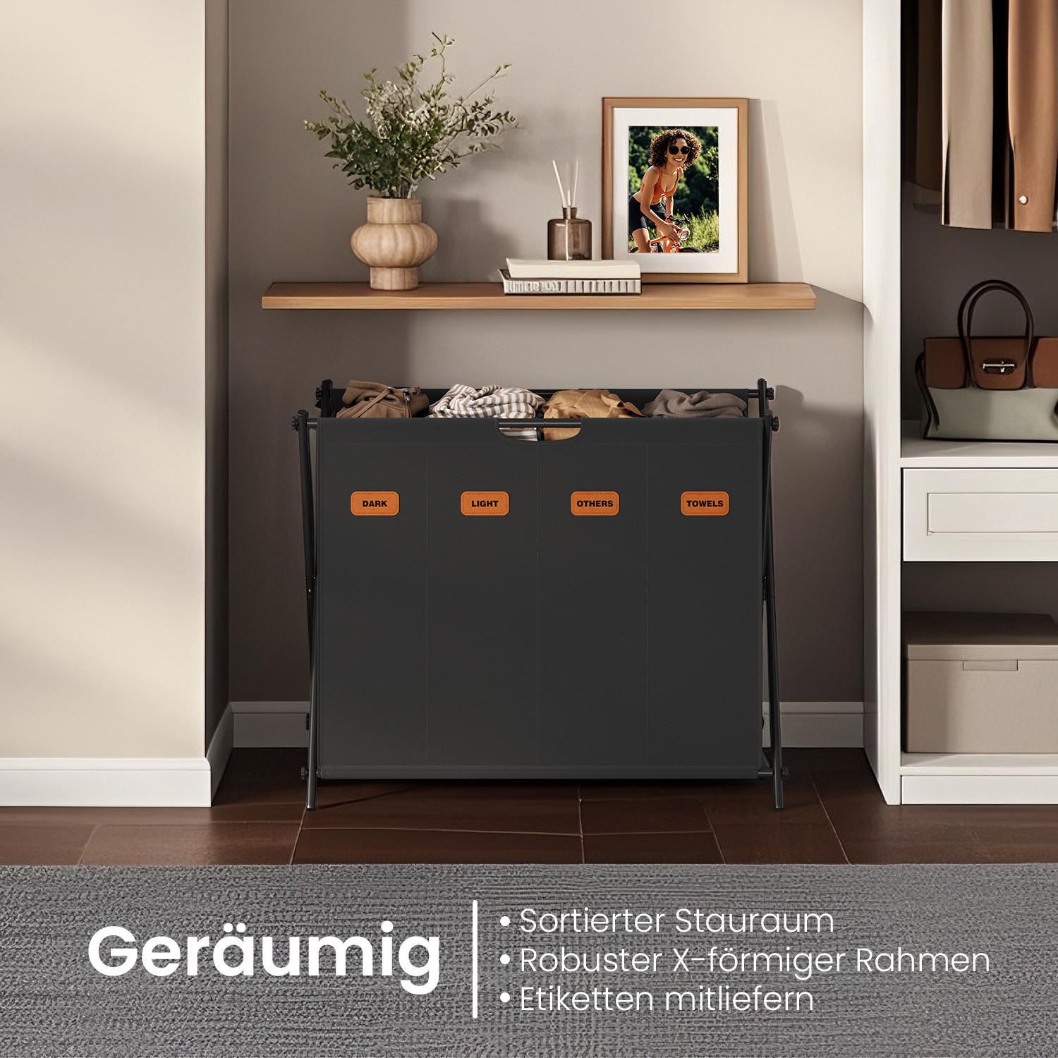 Pesukorv, pesukoguja 155 liitrit, pesukast