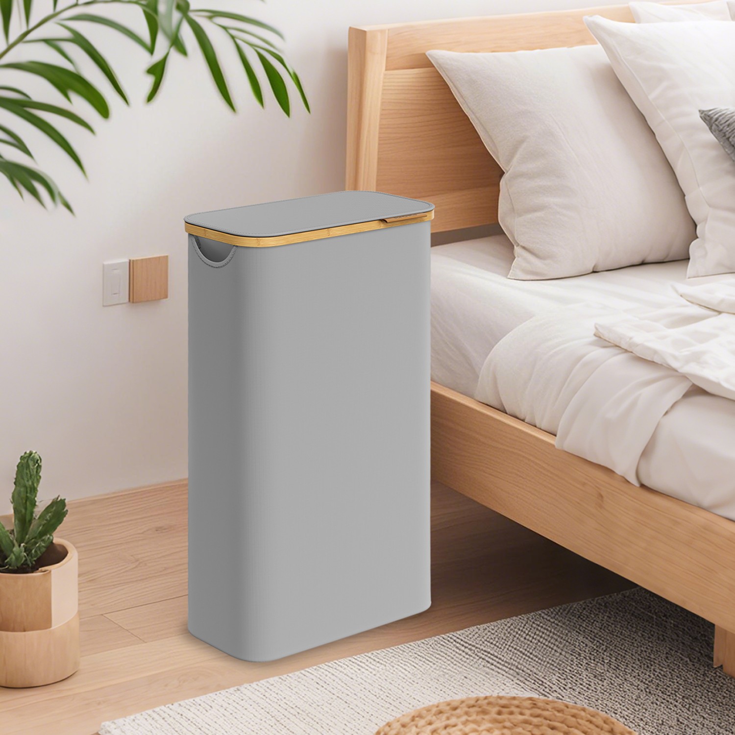 Pesukorv, pesukoguja kaanega, 65 L