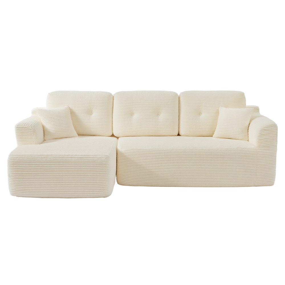 Mooduldiivan, nurgadiivan, millel on vasakul lamamisdiivan, laius 244 cm