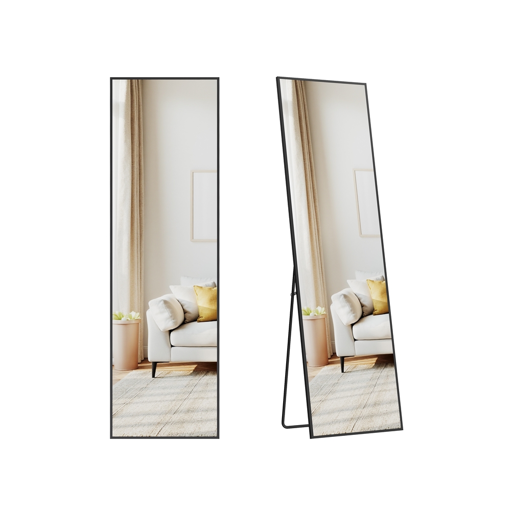 150 x 40 cm täispikk peegel vastupidava raamiga moodsatesse ruumidesse