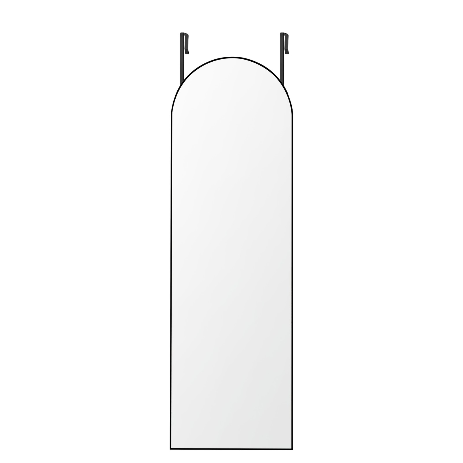 Peegel 120 x 40 cm, alumiiniumraam, seina- või uksepeegel