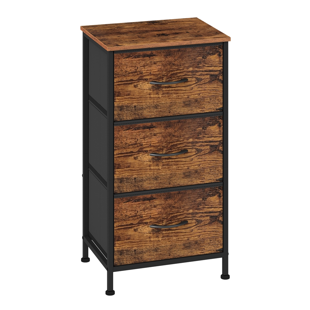 Kummut, riidekapp, 3 kangast sahtlit