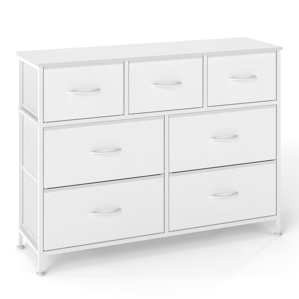 Kummut, riidekapp, 7 kangast sahtlit