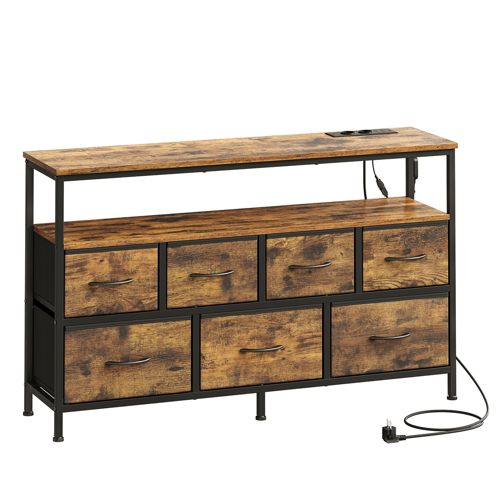 LED-valgustusega kummut, külglaud, elutoa kummut