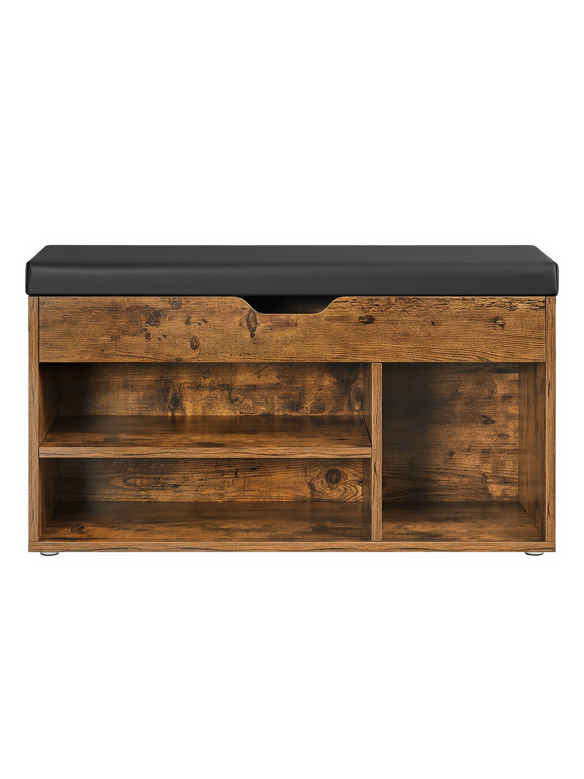 Kingapink hoiuruumiga, hästi polsterdatud, pink 3 avatud sektsiooniga