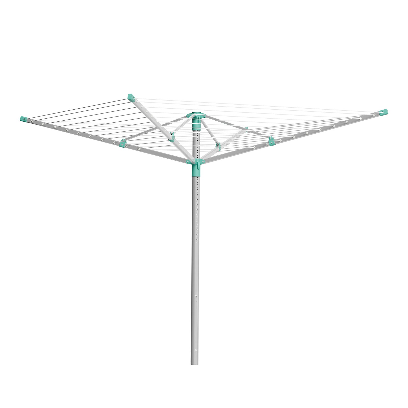 Pöörlev pesunöör, reguleeritava kõrgusega, 40 m pesunöör