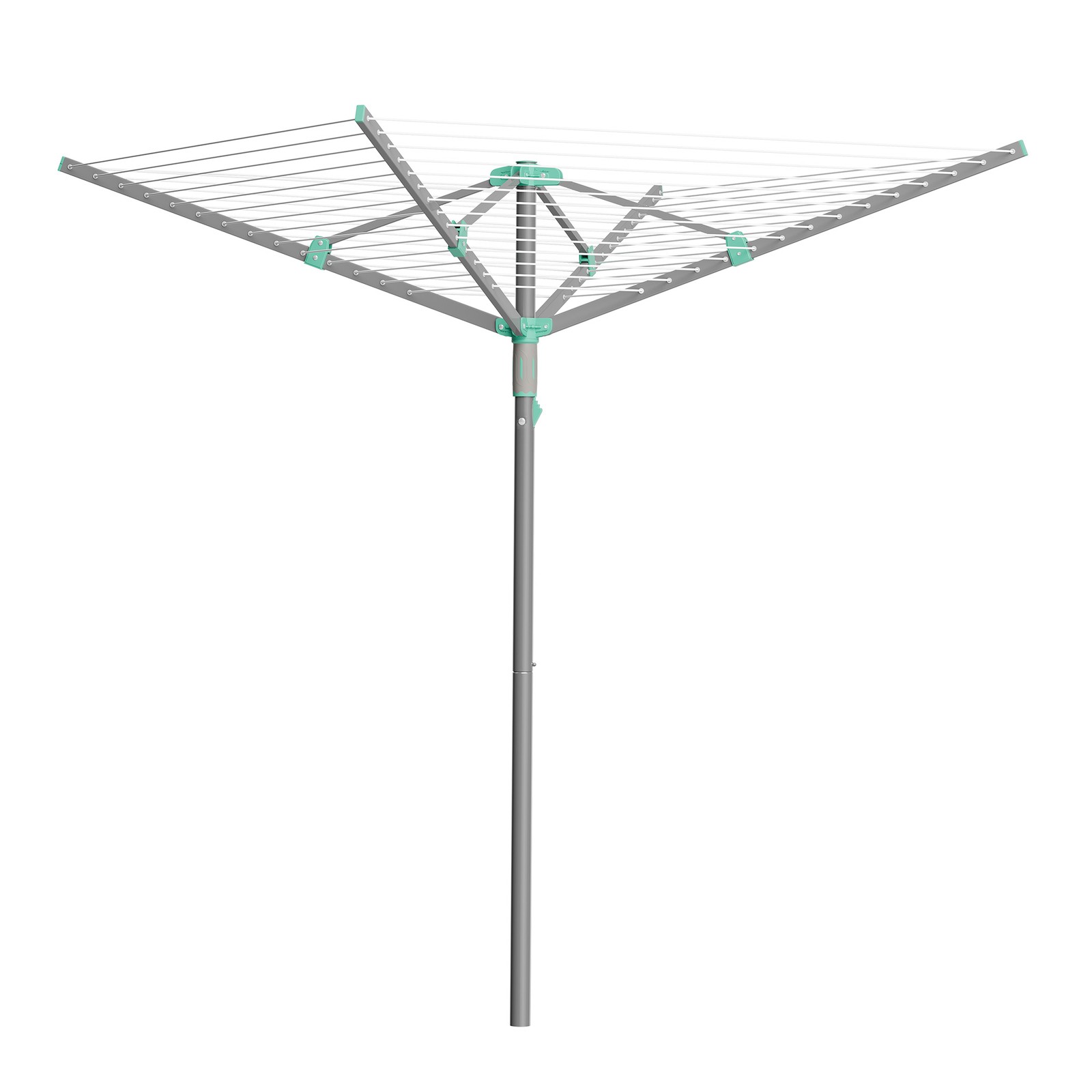 Pöörlev pesunöör, 50 m, 5 pesukorra jaoks