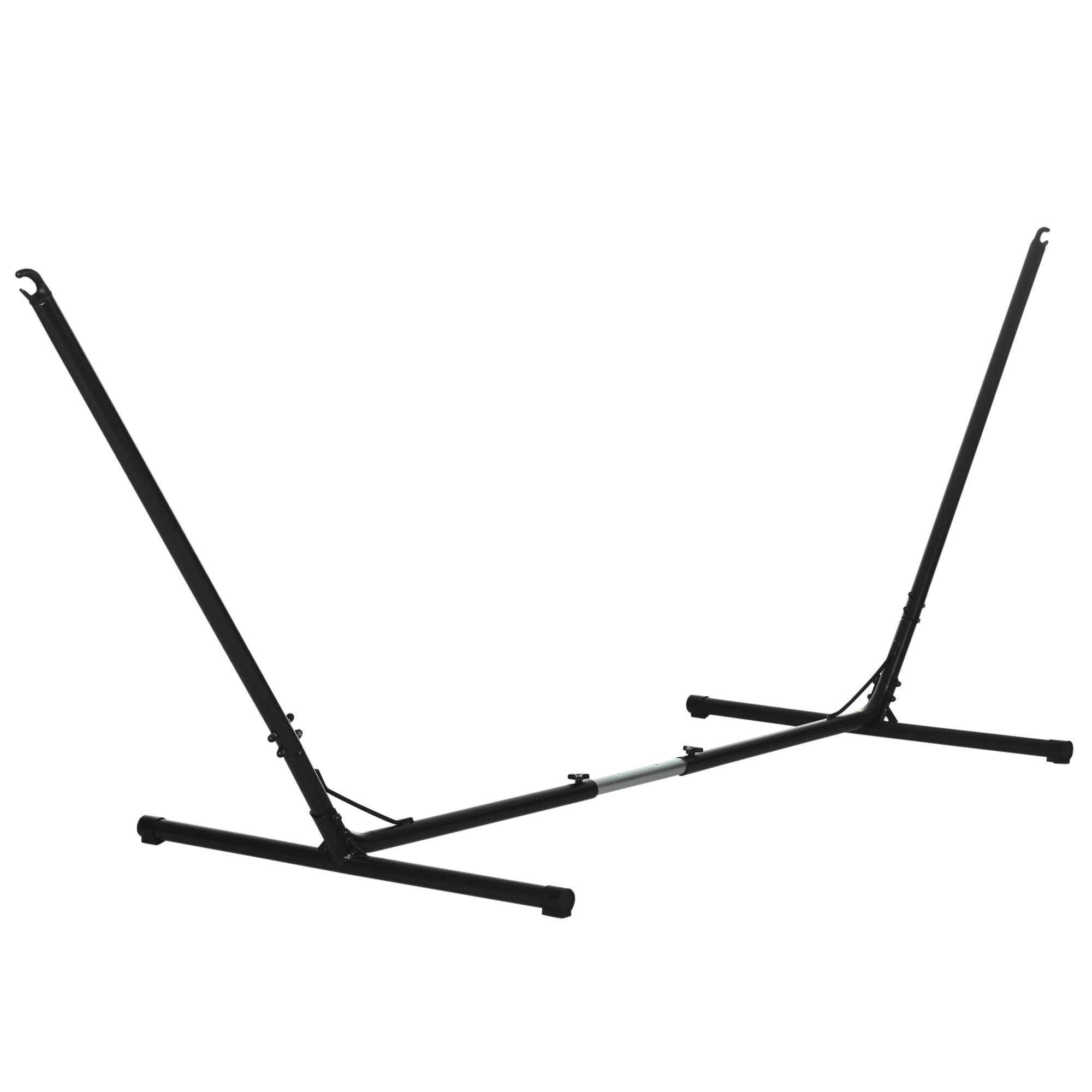 Võrkkiige alus võrkkiigedele, reguleeritava suurusega (313–388) x 109 x 116 cm, kuni 120 kg, aeda, randa, metallist