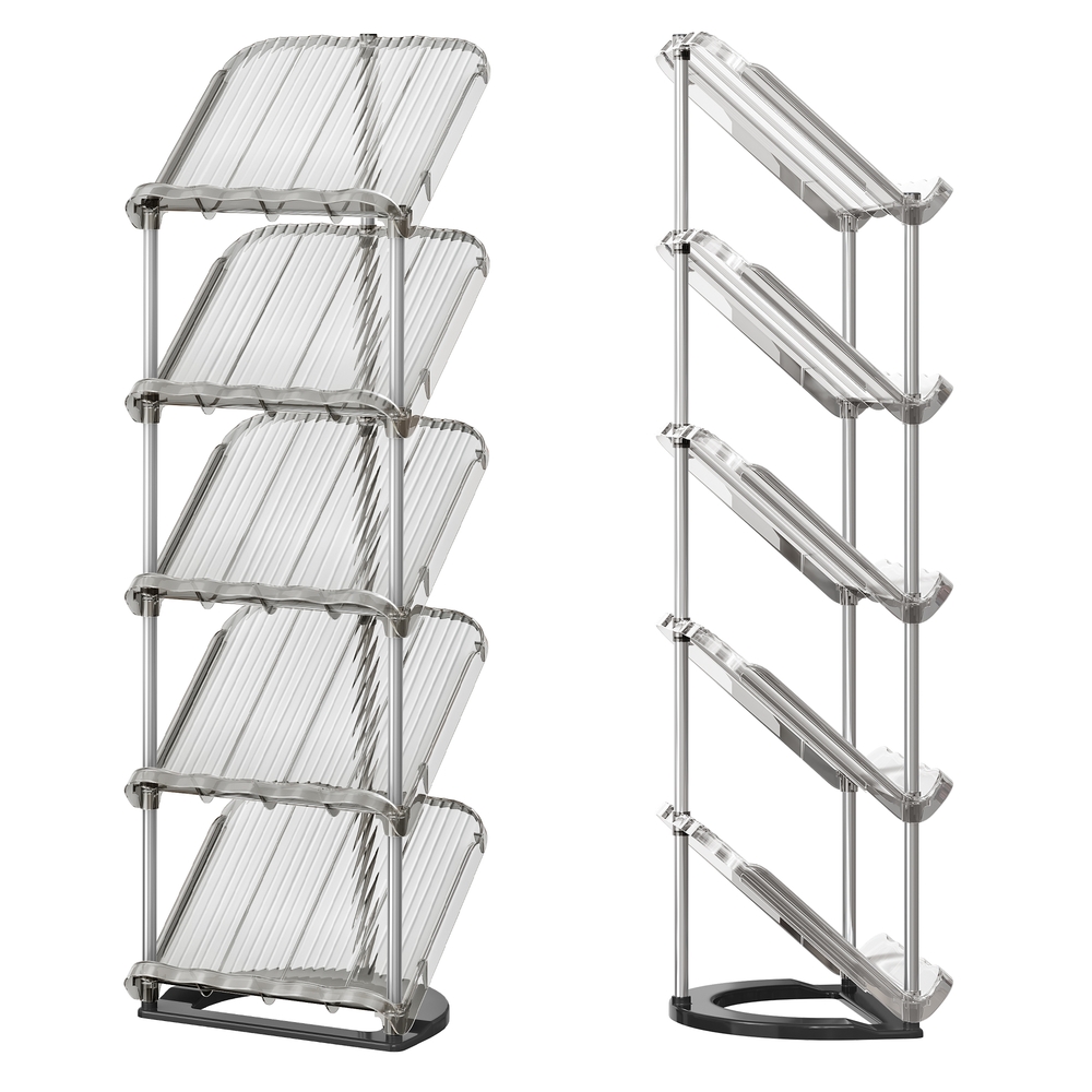 Jalanõuriiul, 2 tk komplekt, 5-astmeline jalanõuriiul