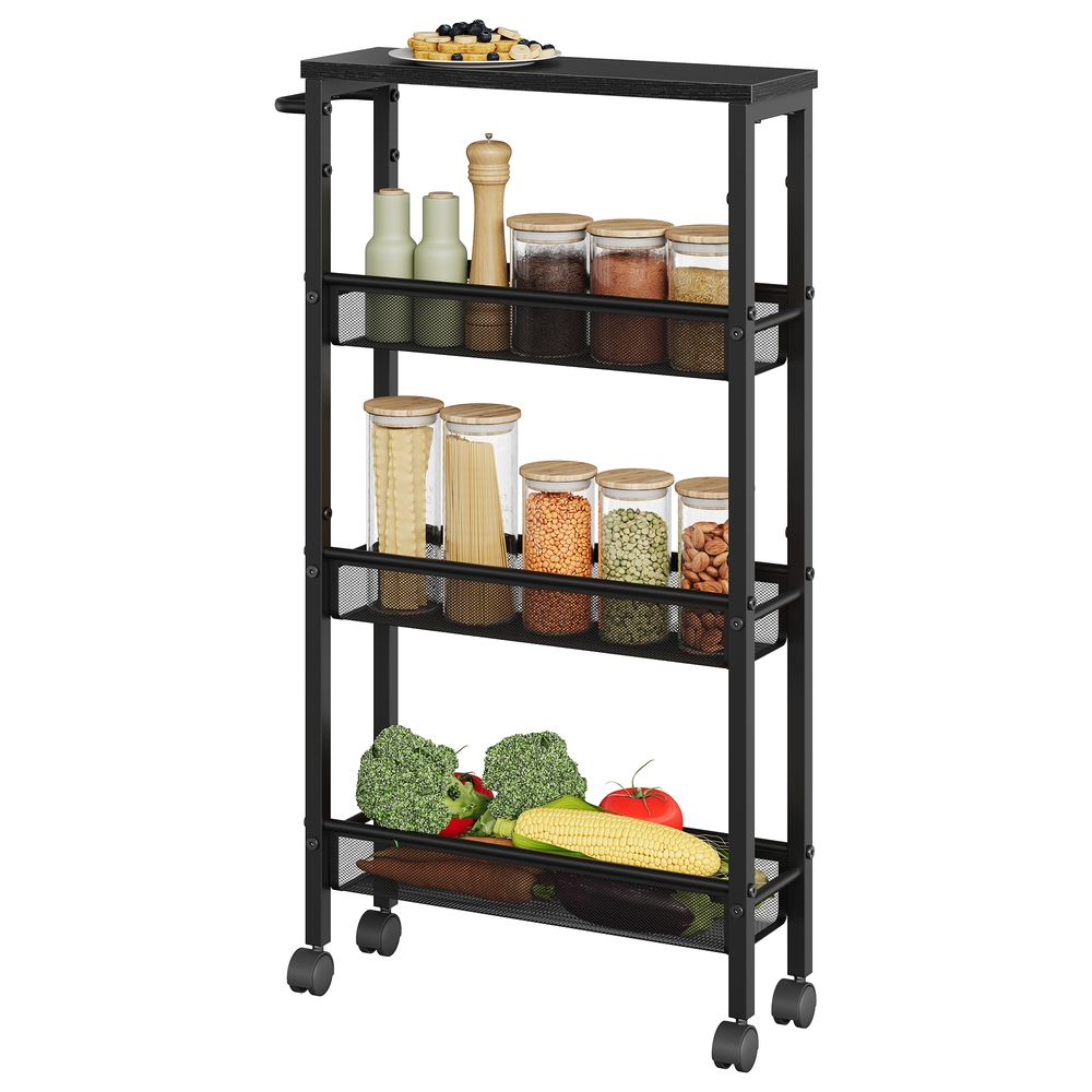 4-astmeline ratastel käru, kitsas köögikäru, ratastel niširiiul