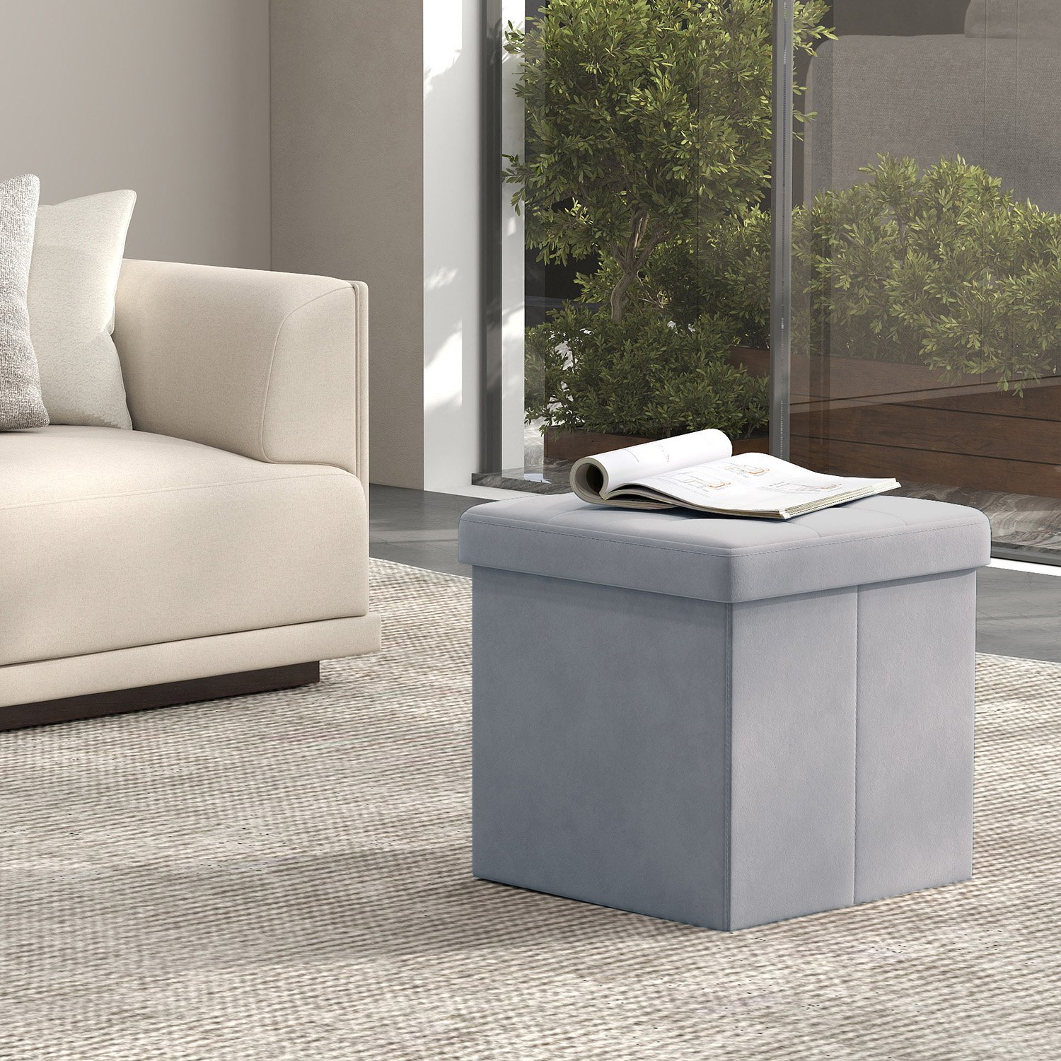 Istmekast hoiuruumiga, väike jalapink, istepink