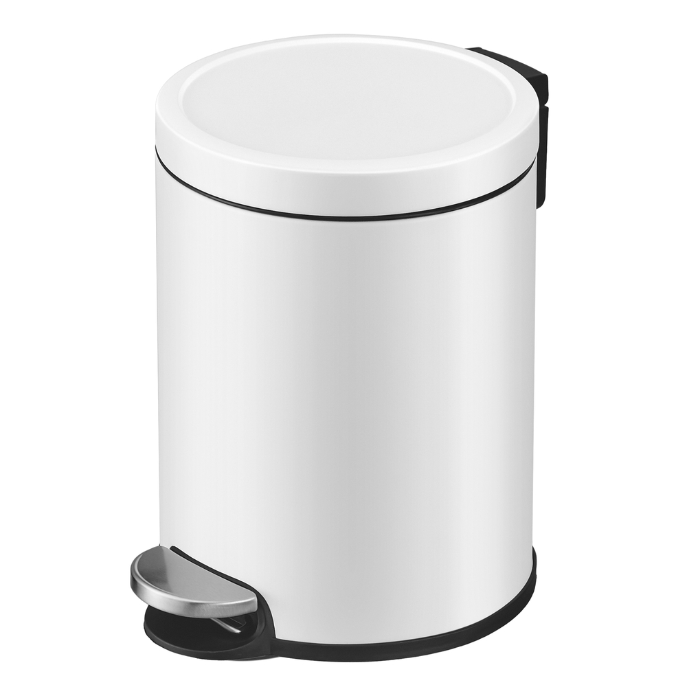 Kosmeetikaprügikast, 6 l vannitoaprügikast, pehmelt sulguva kaanega