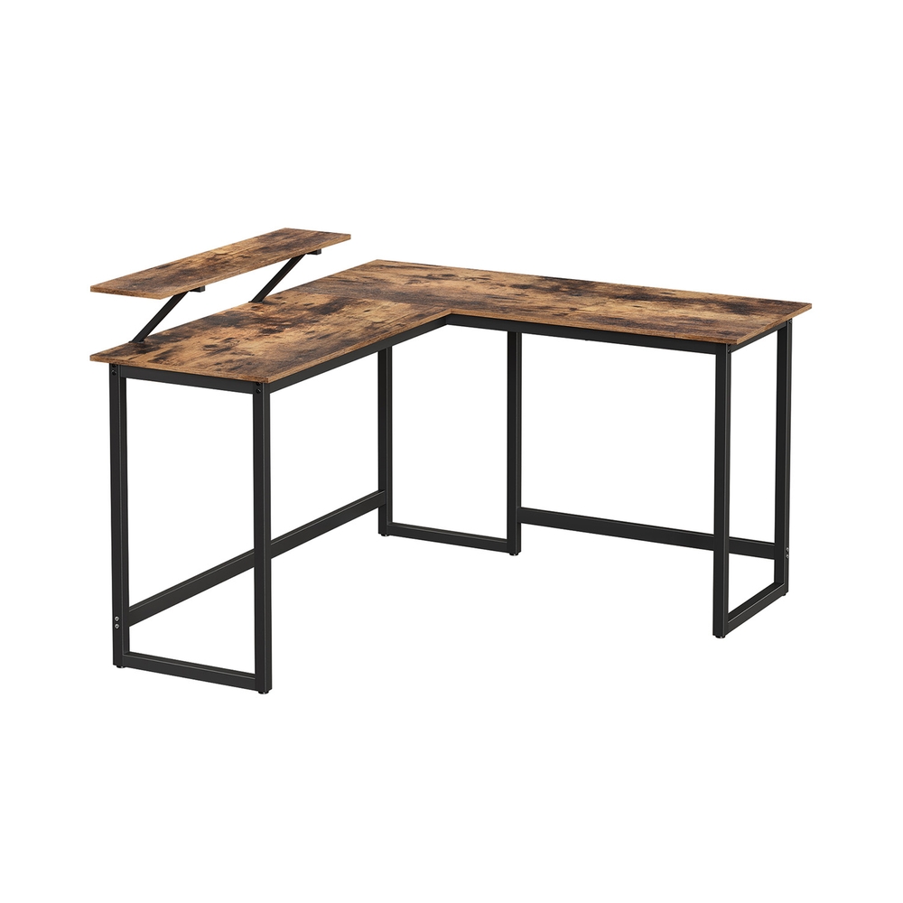 L-kujuline laud, ruumisäästlik arvutilaud, nurgalaud kodukontorisse