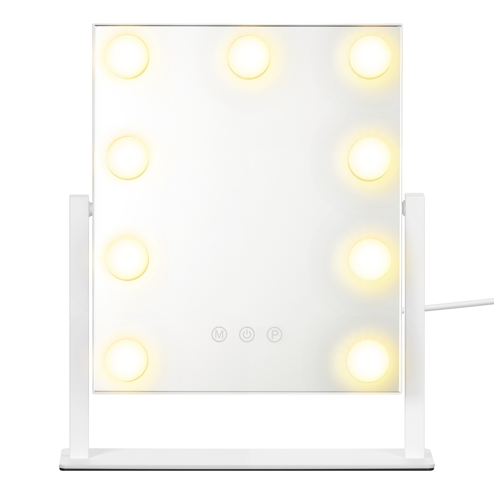 Meigipeegel LED-valgustusega, kosmeetiline peegel, puutetundlik juhtimine