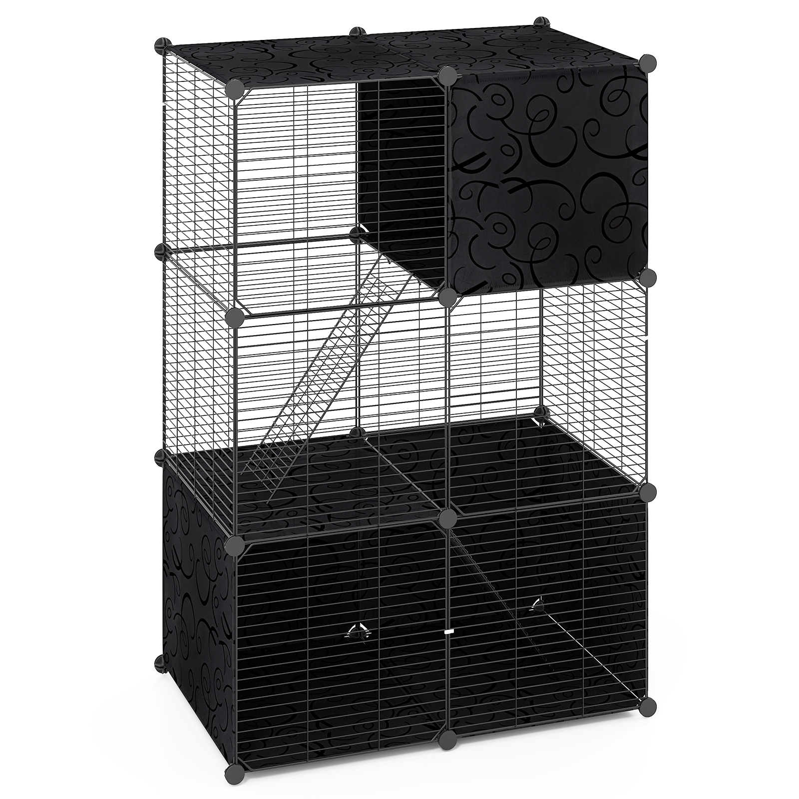 3-korruseline suur kassipuuri must