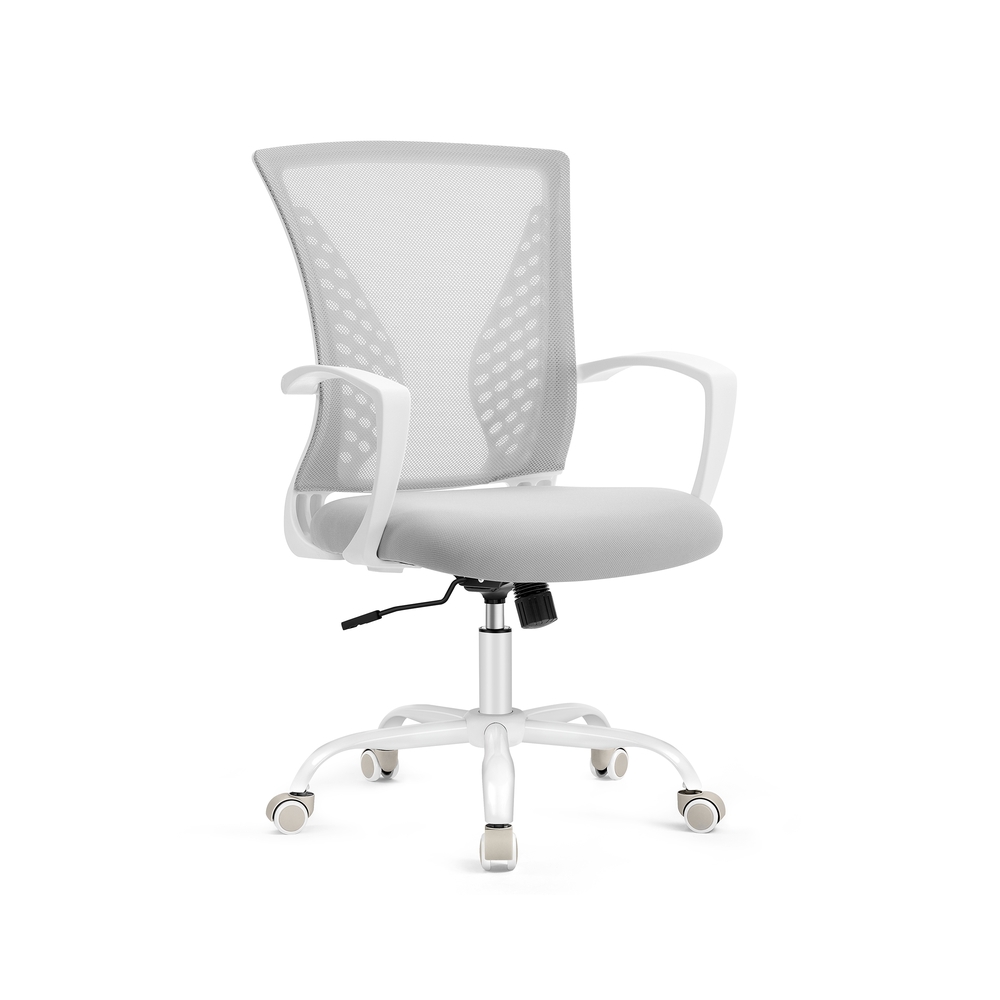 Kontoritool võrkpolstriga, reguleeritava kõrgusega, kiikfunktsiooniga, tuvihall