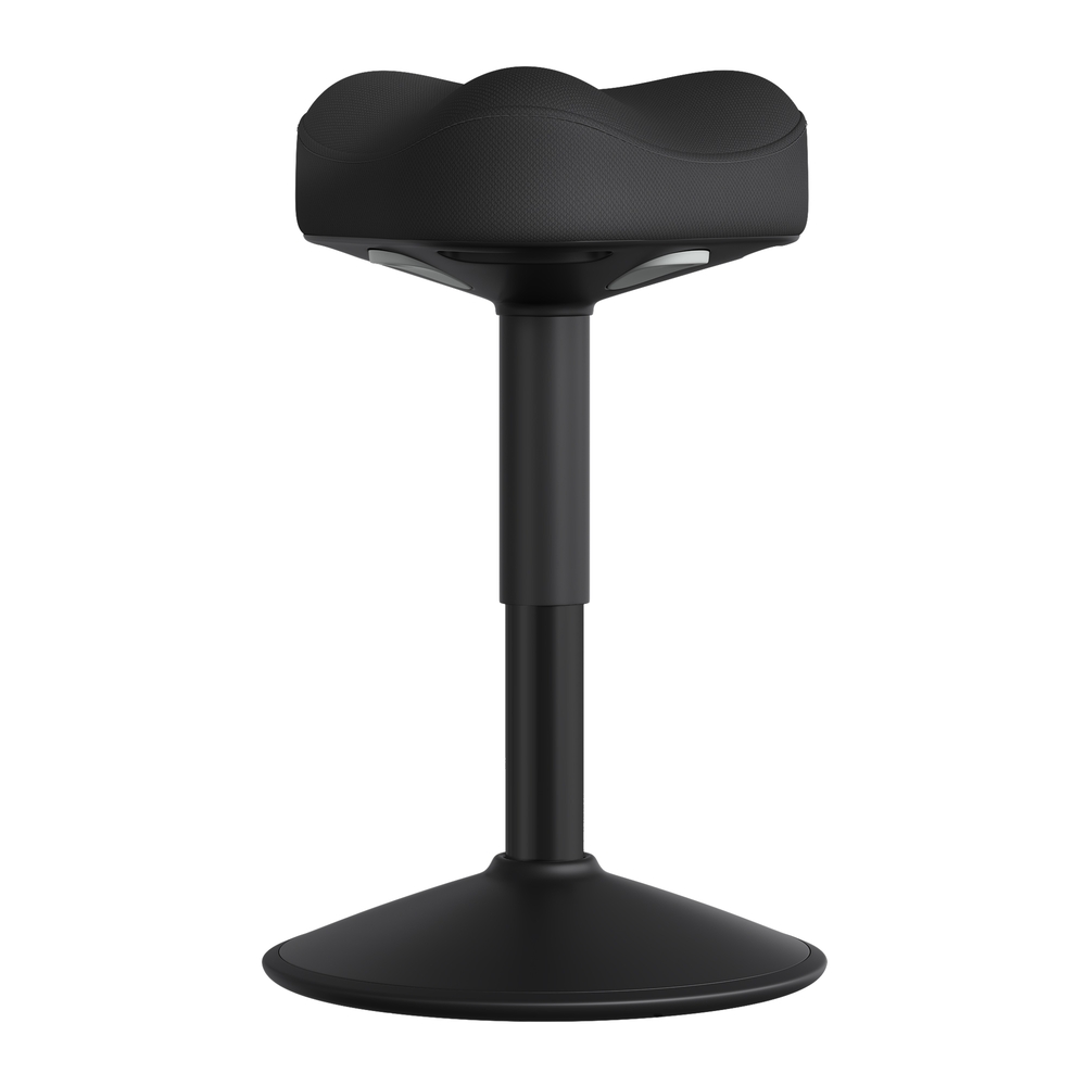 Kiikefektiga seisutool, kõrgusega reguleeritav, sadulakujuline iste