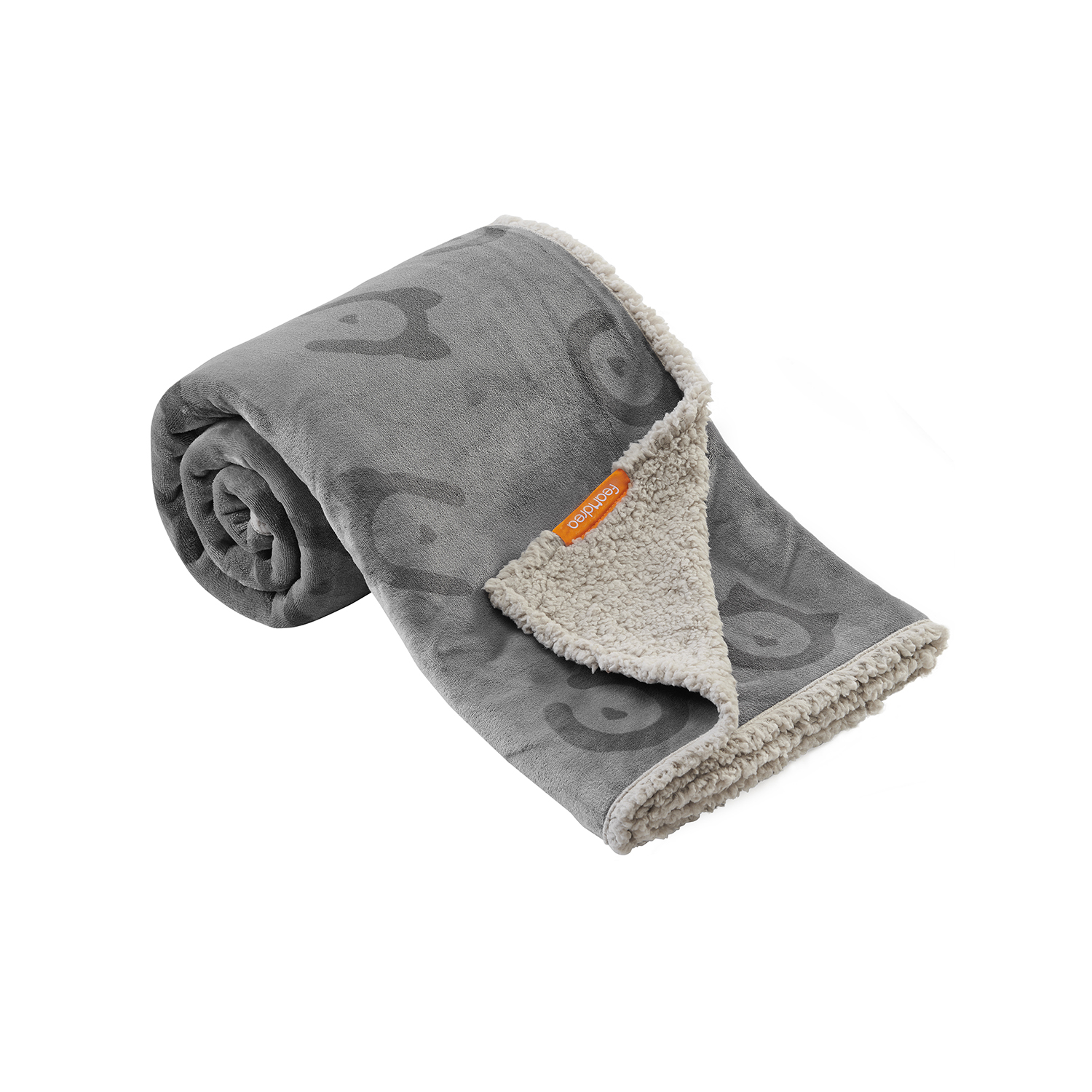 Koeratekk veekindel, Sherpa fliisist väiksematele koertele, 73x63 cm, S, masinpestav, kahepoolne diivanikatte kaitse