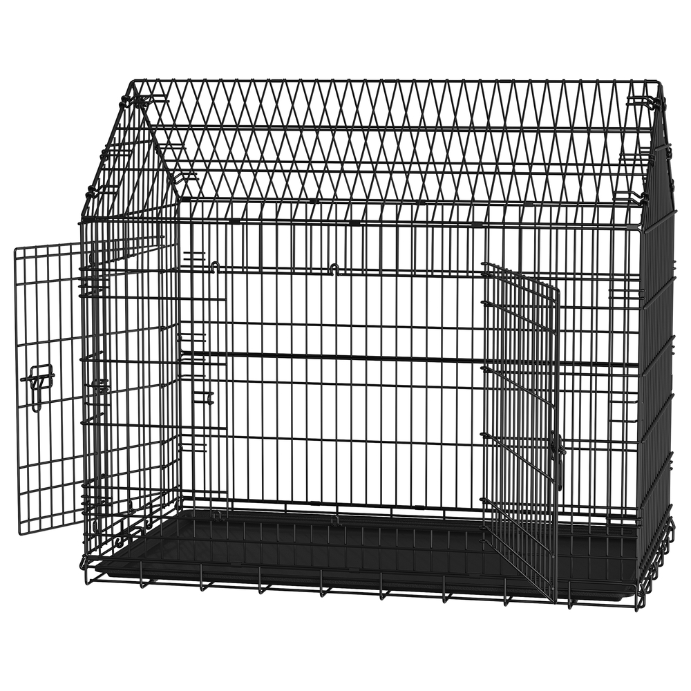 Kokkupandav koerapuur, metallist koerakast