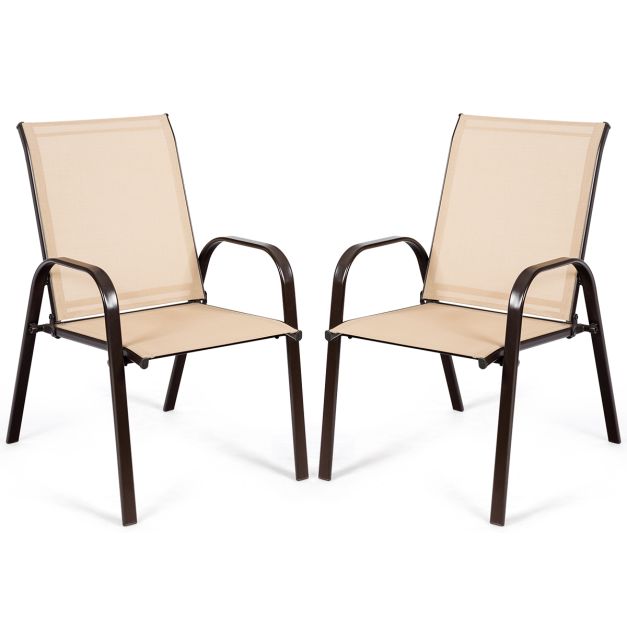 Komplektis 2 kumerate käetugedega aiatooli