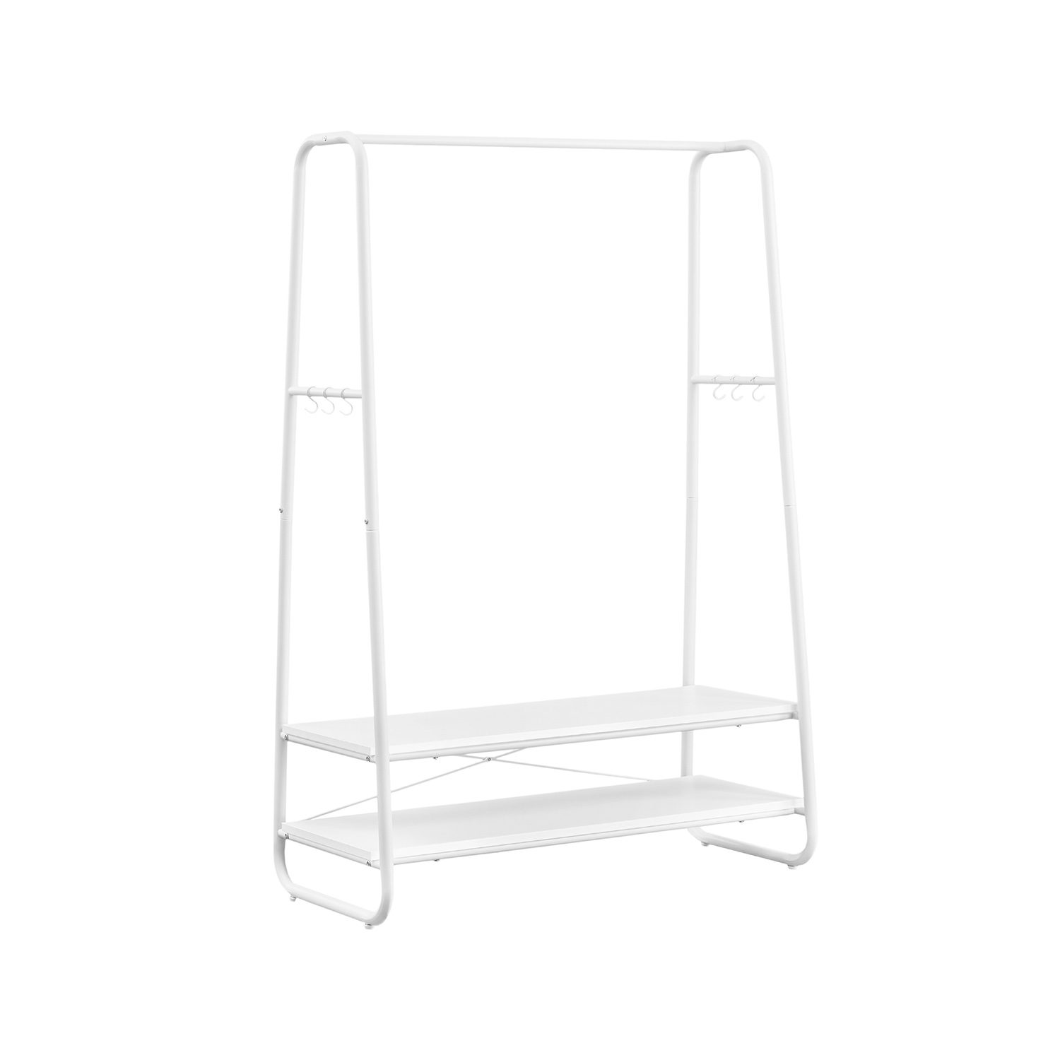 Riidenagi 2 riiuli ja 6 S-kujulise konksuga