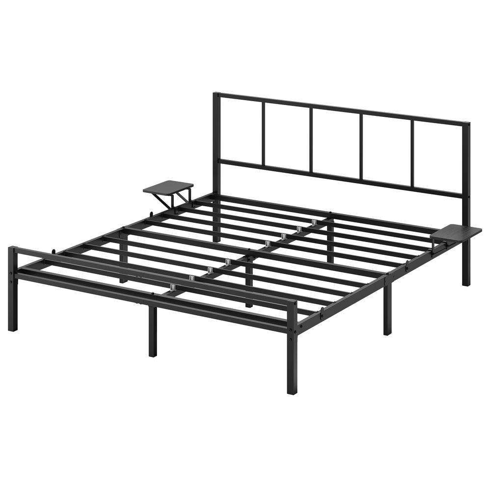 Kaheinimesevoodi raam, 160 x 200 cm madratsile, metallraam