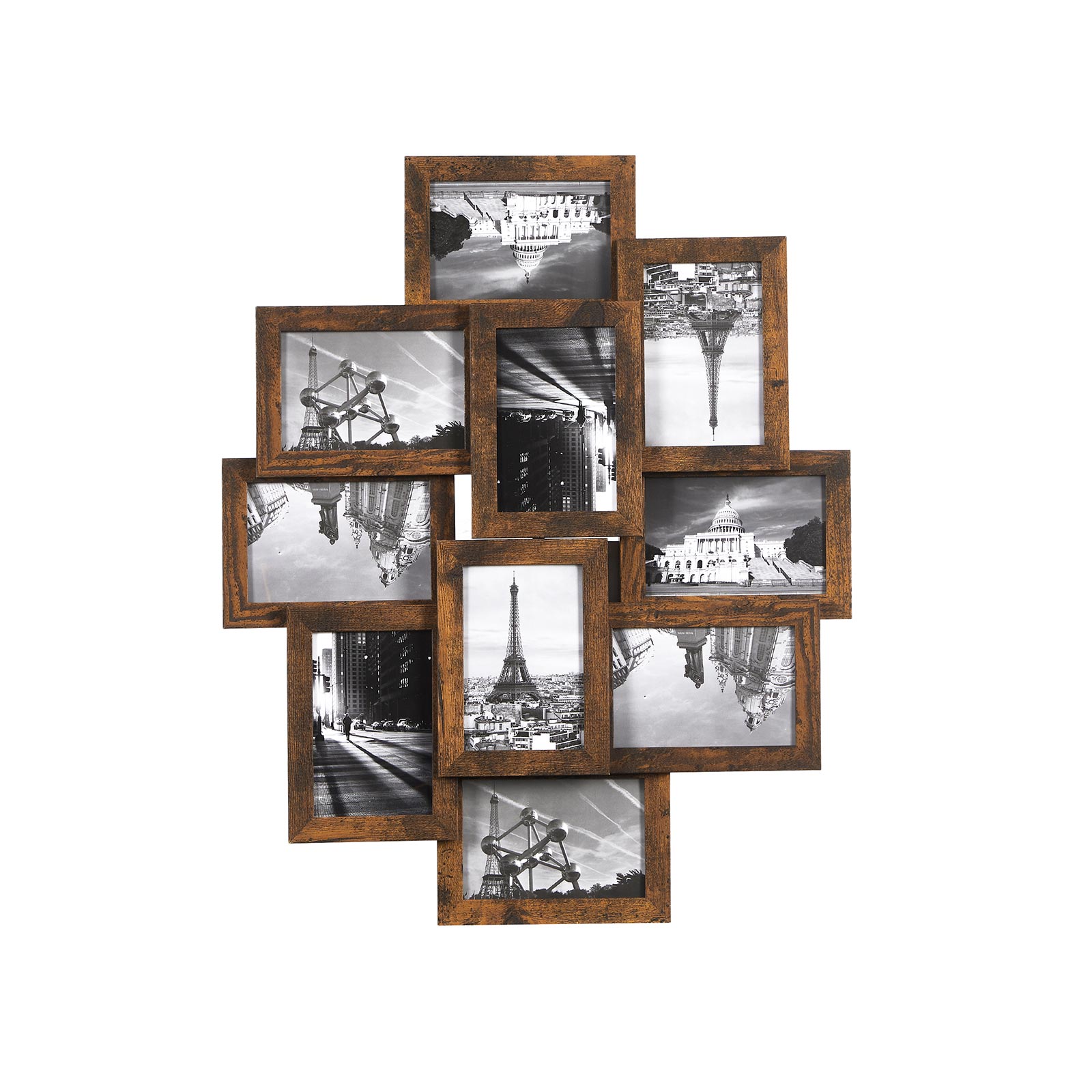 Pildiraam, vintage-stiilis (10 x 15 cm) vintage-pruun