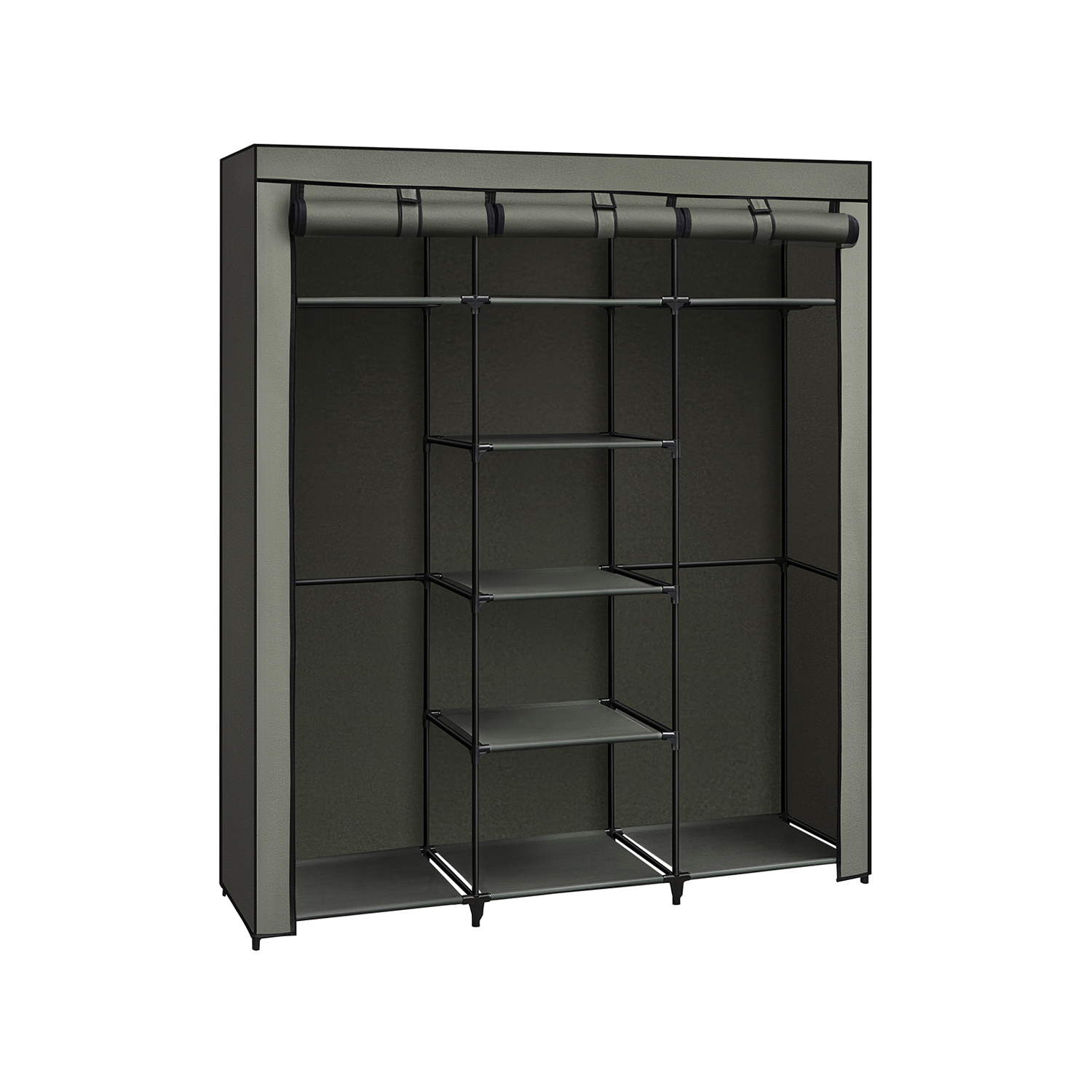 Riidekapp riidest riidekapp kokkupandav riidepuuga riidekapp