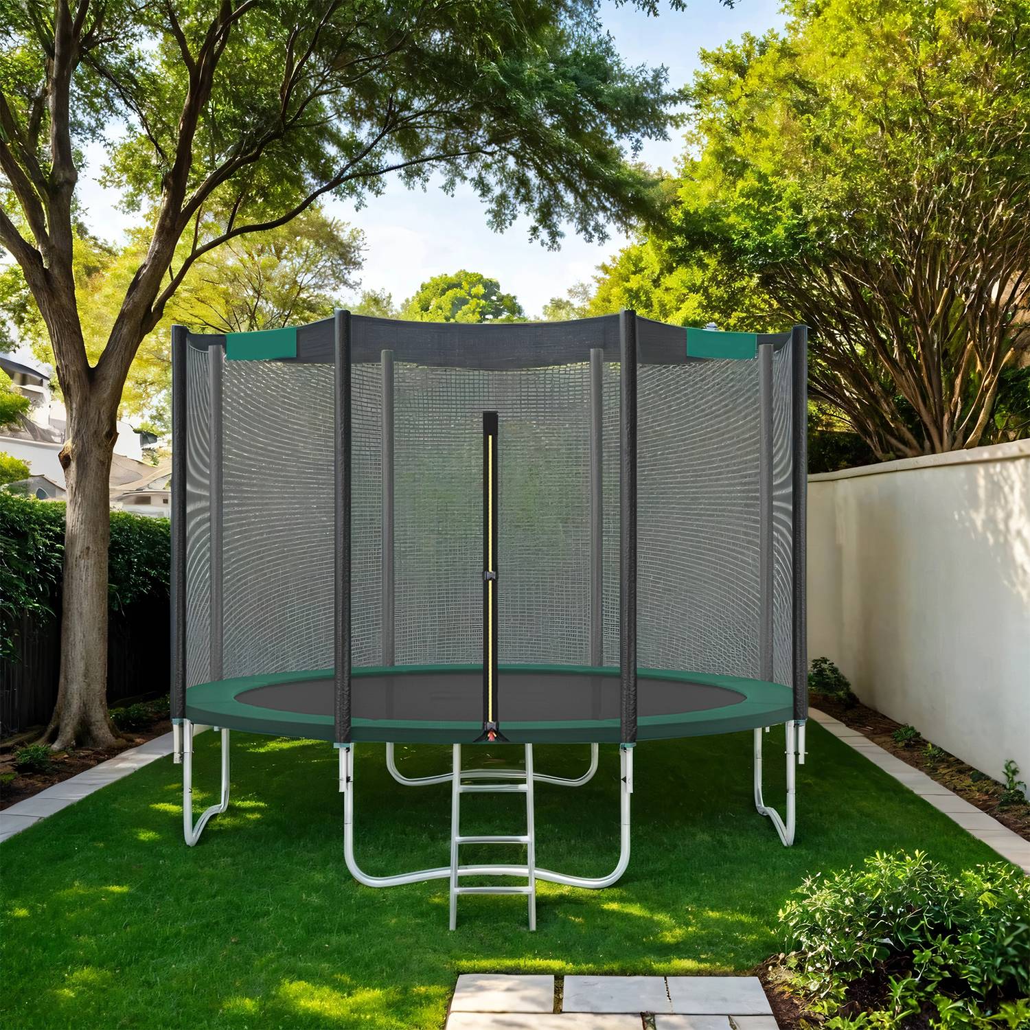 Trampoliini äärekate, vedrukate standardmõõdus 366 cm trampoliinidele, UV-kindel