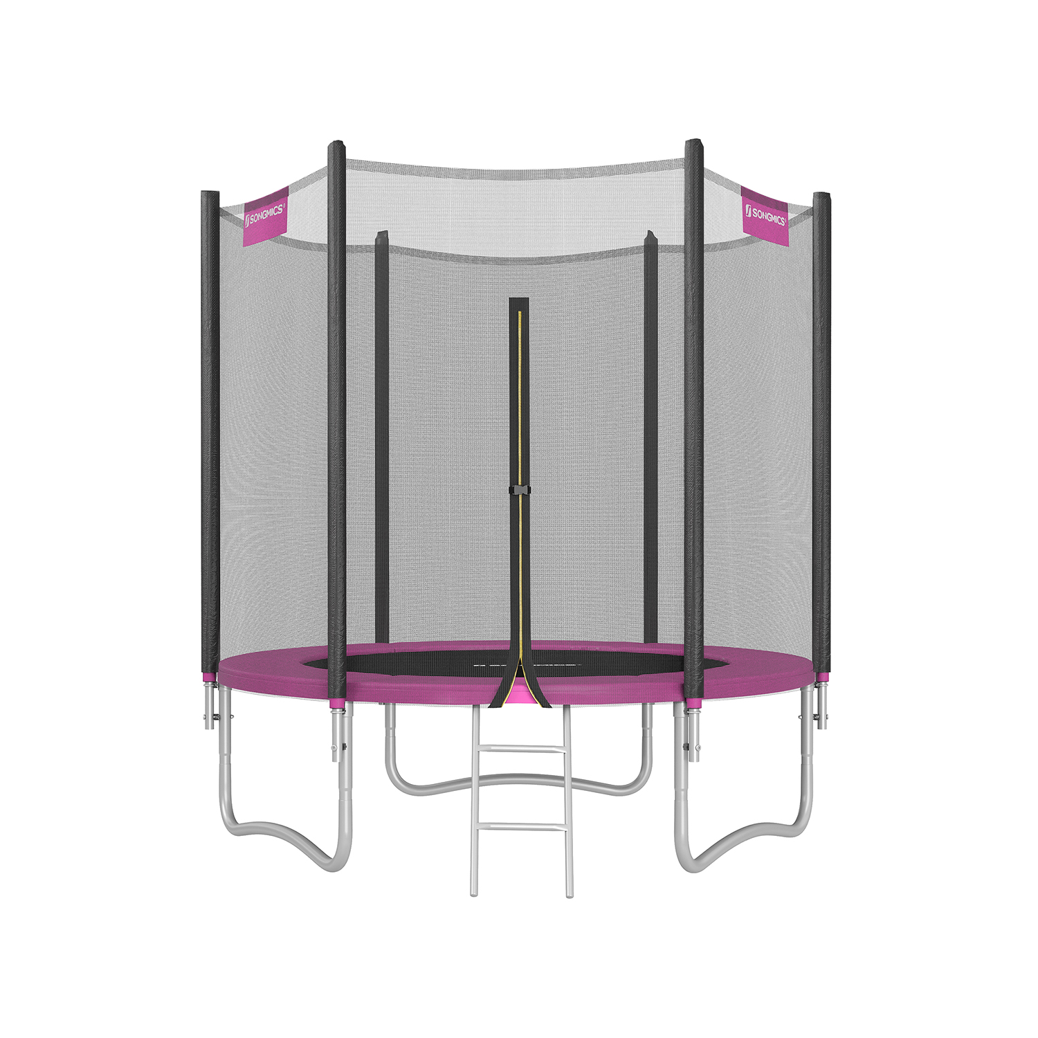 Batuut 183 x 230 cm (Ø x K), must/lilla