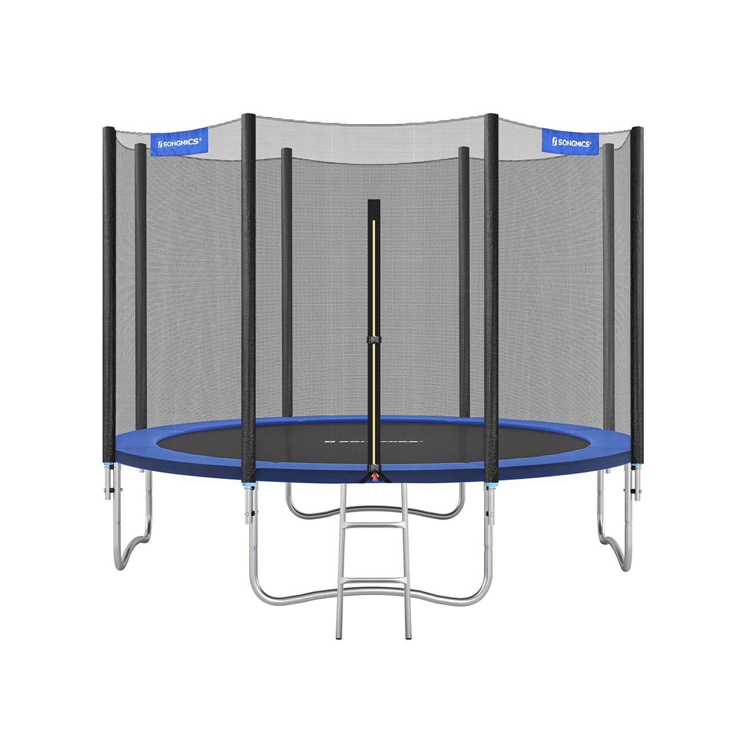 Batuut Ø 366 cm must-sinine