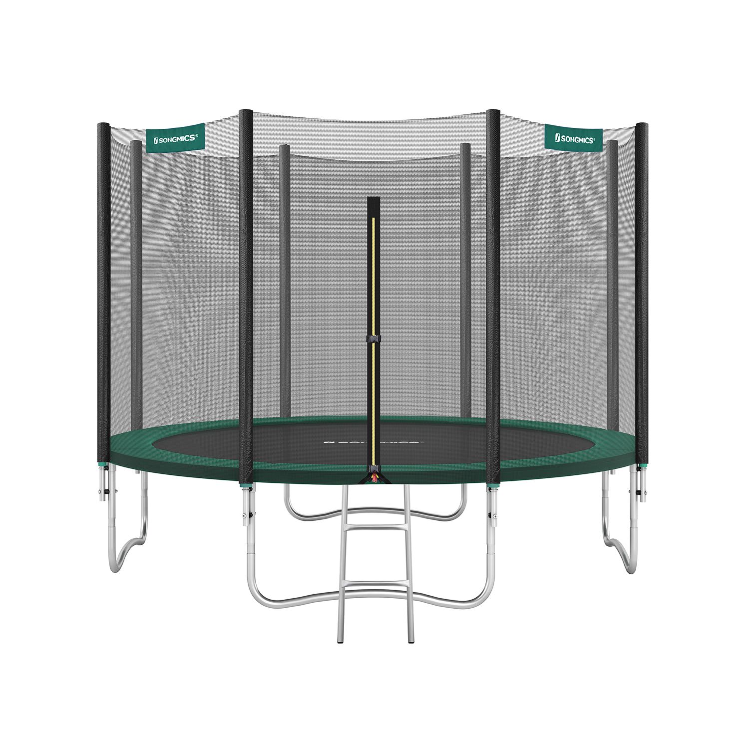 Batuut Ø 366 cm must-roheline