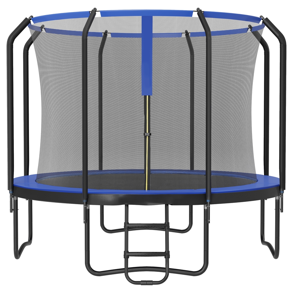 Lastele mõeldud batuut, aiabutatuut turvavõrgu ja servakattega