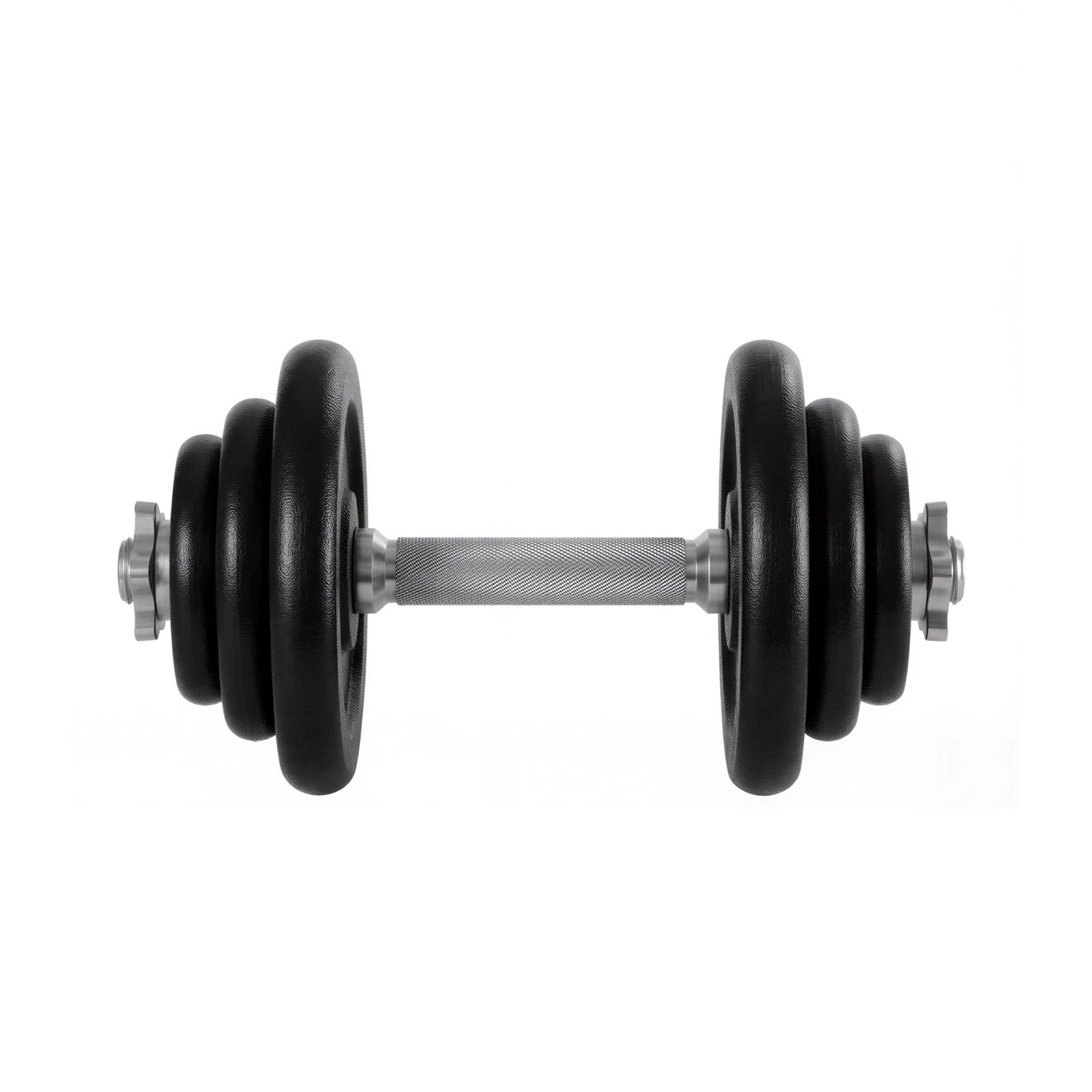 Hantlite komplekt, reguleeritavad malmist hantlid, 2 x 20 kg