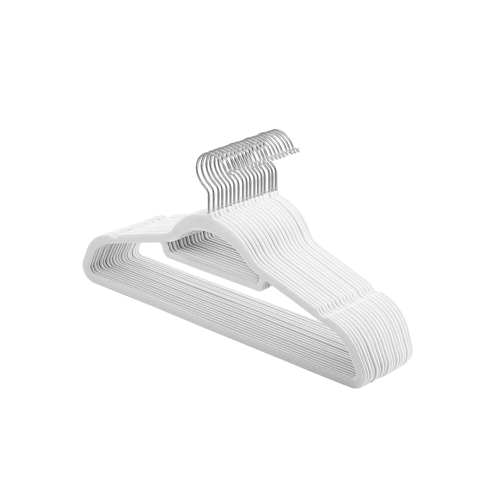 Sametist riidepuude komplekt, 20 tk