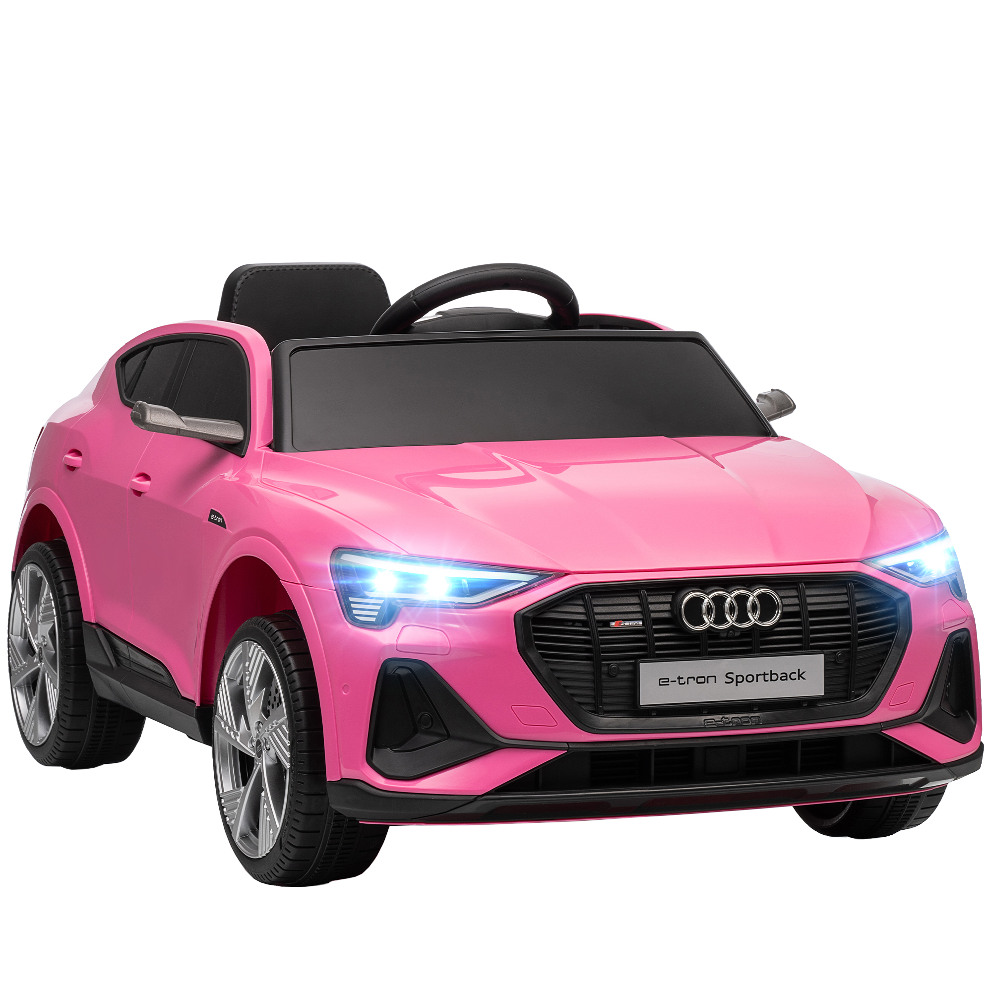 Elektriline lasteauto 12V elektrisõiduk Audi E-tron elektriauto puldiga, turvavööga, 3-5 aastaks