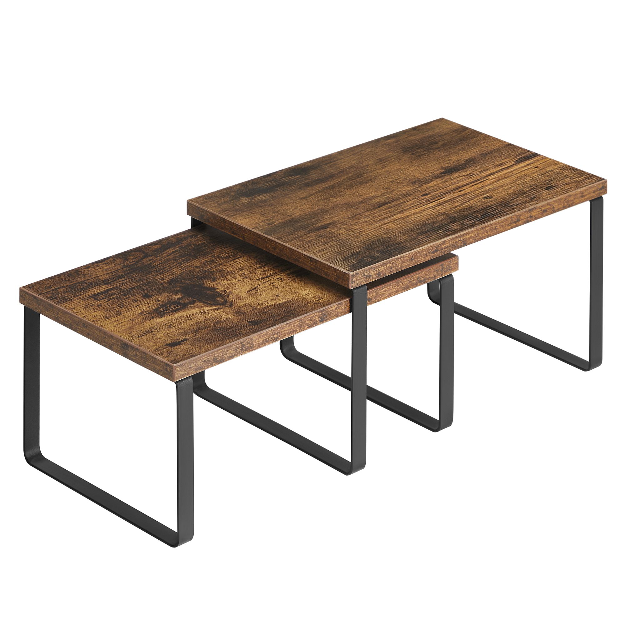 Vürtsiriiulite komplekt 2tk, vintage pruun-must