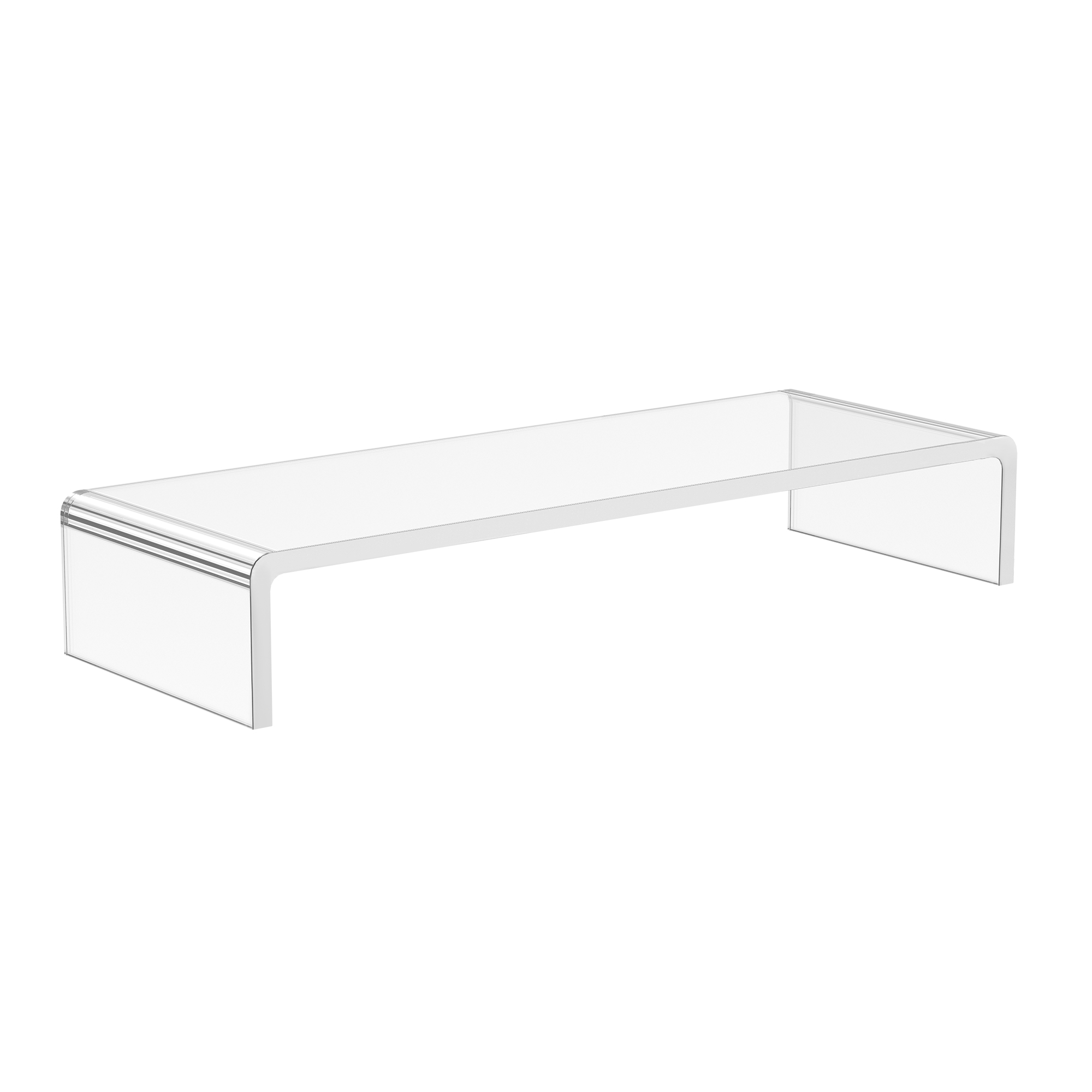 Päikesevarju alus, ergonoomiline (t 53 x 19 x 9 cm), läbipaistev