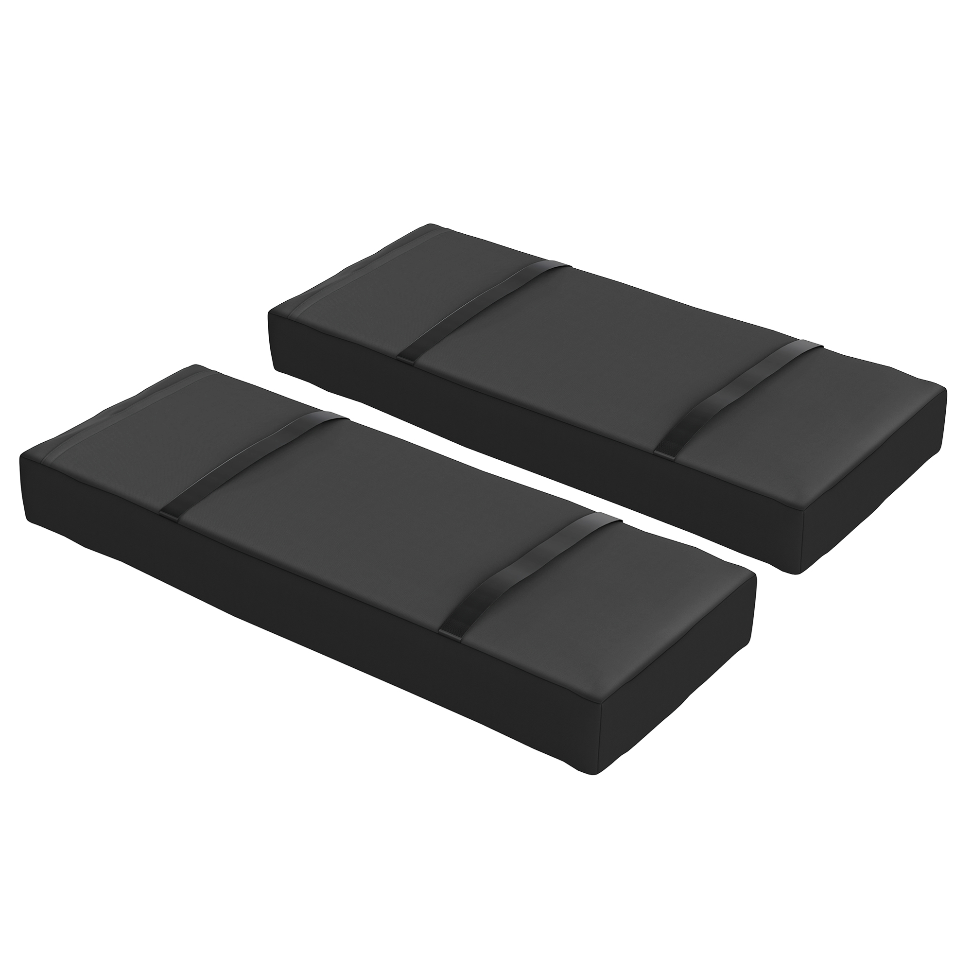 Outsunny 2 täidetavat liivakotti päikesevarjudele, kuni 25 kg, päikesevarju alustele, 600D Oxford, must