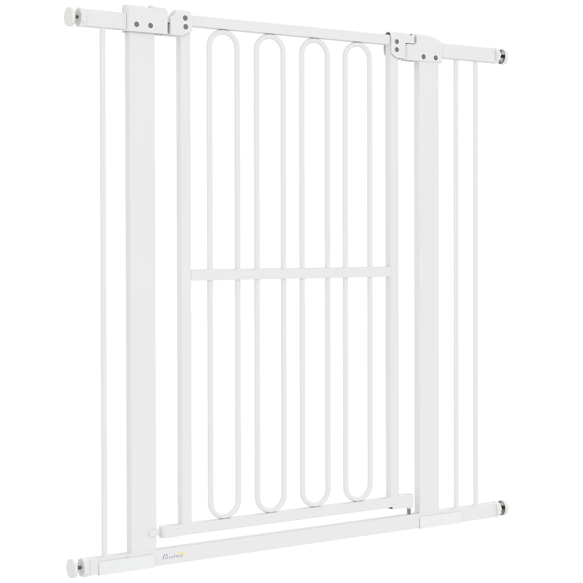 Koera turvavärav, 76-104 cm, puurimata tõkkevärav, trepivärav