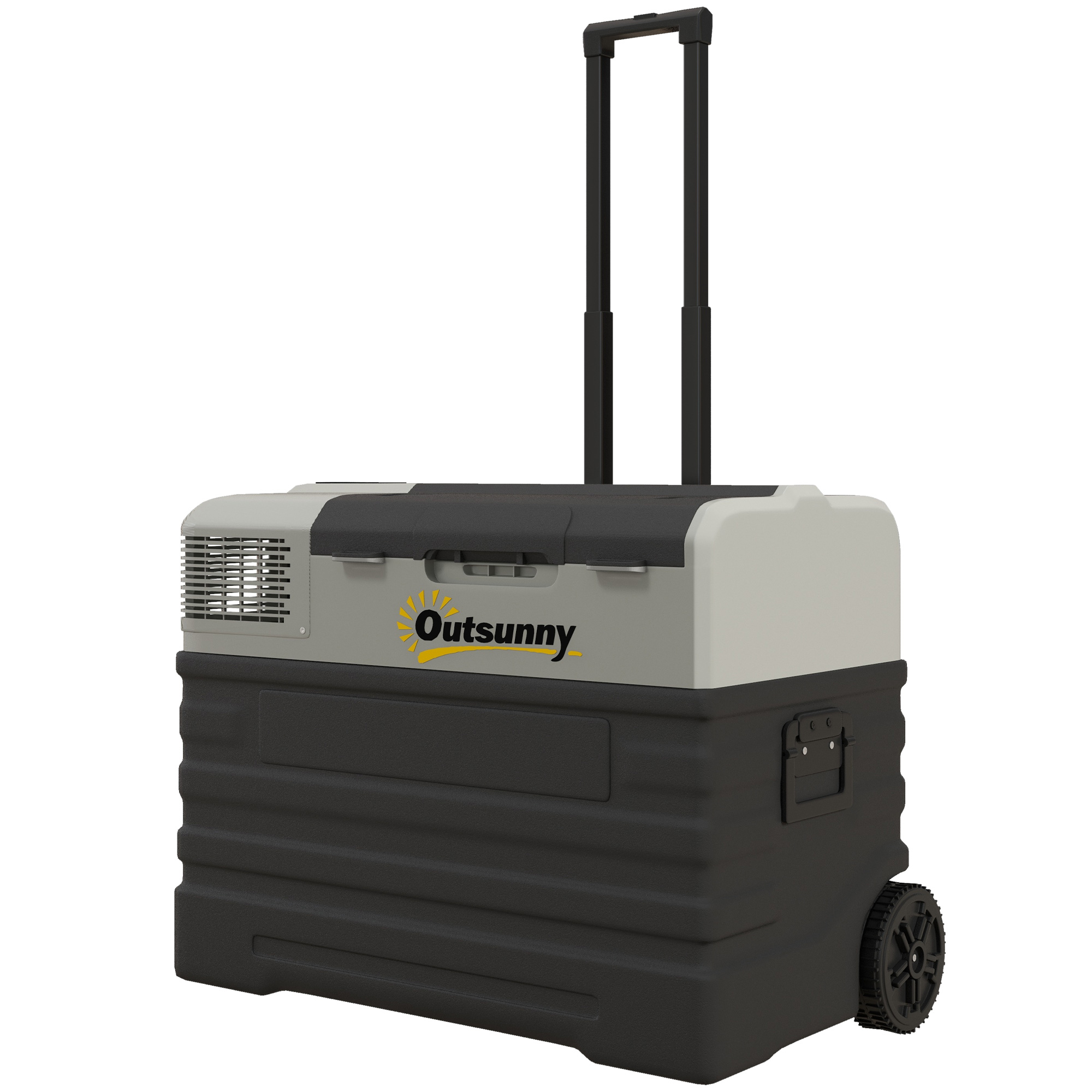 Autokülmik, jahutuskast, kaasaskantav, 56L -20℃ kuni 20℃, 69x43x54cm, must/hall