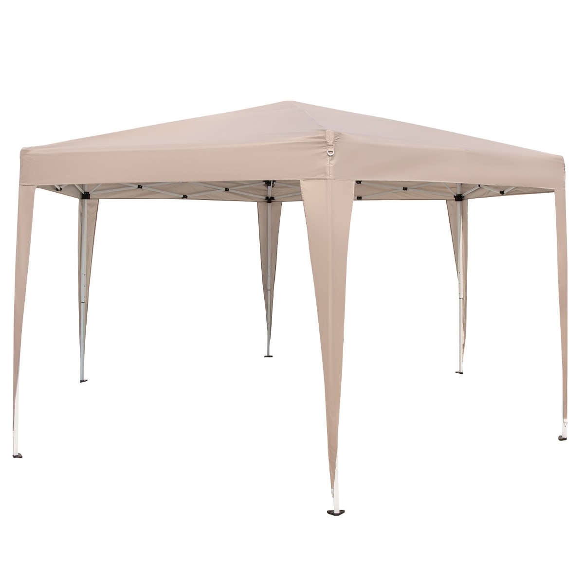 Kuusnurkne pop-up varikatusega telk koos jalgade ja kandekotiga paviljon