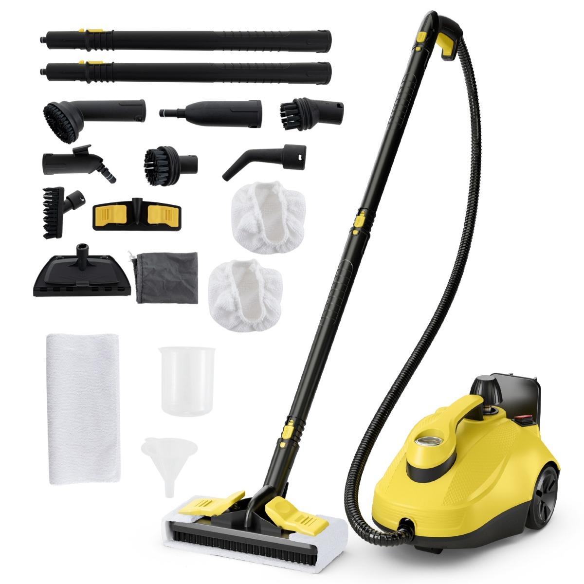 Aurupuhasti 2000 W Aururõhk: 5 baari Paak: 1,8 l Temperatuur: kuni 160 ℃ Kollane