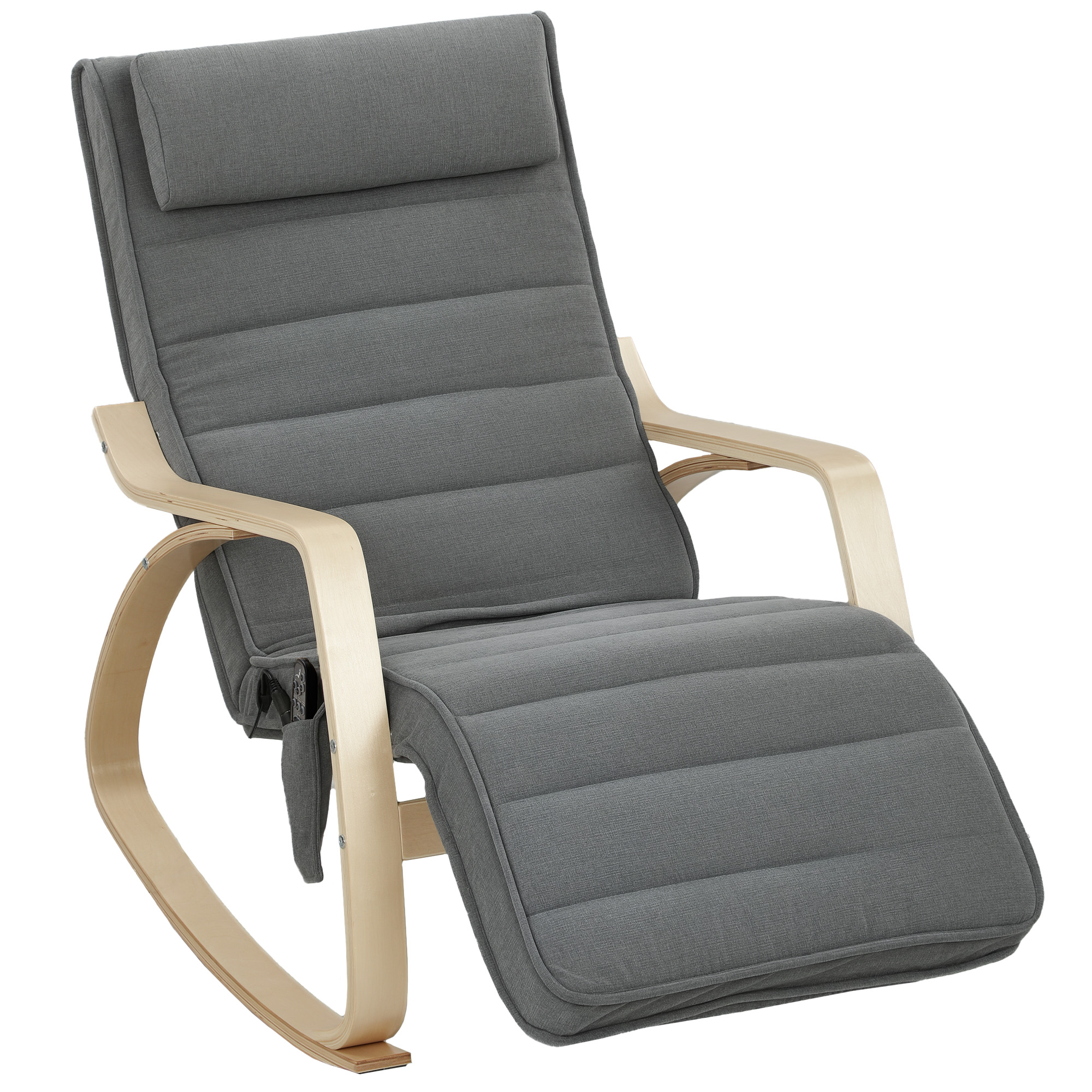 Kiiktool massaažifunktsiooniga, nimmepiirkonna soojendusega, 3 režiimi, kangaga kate, hall