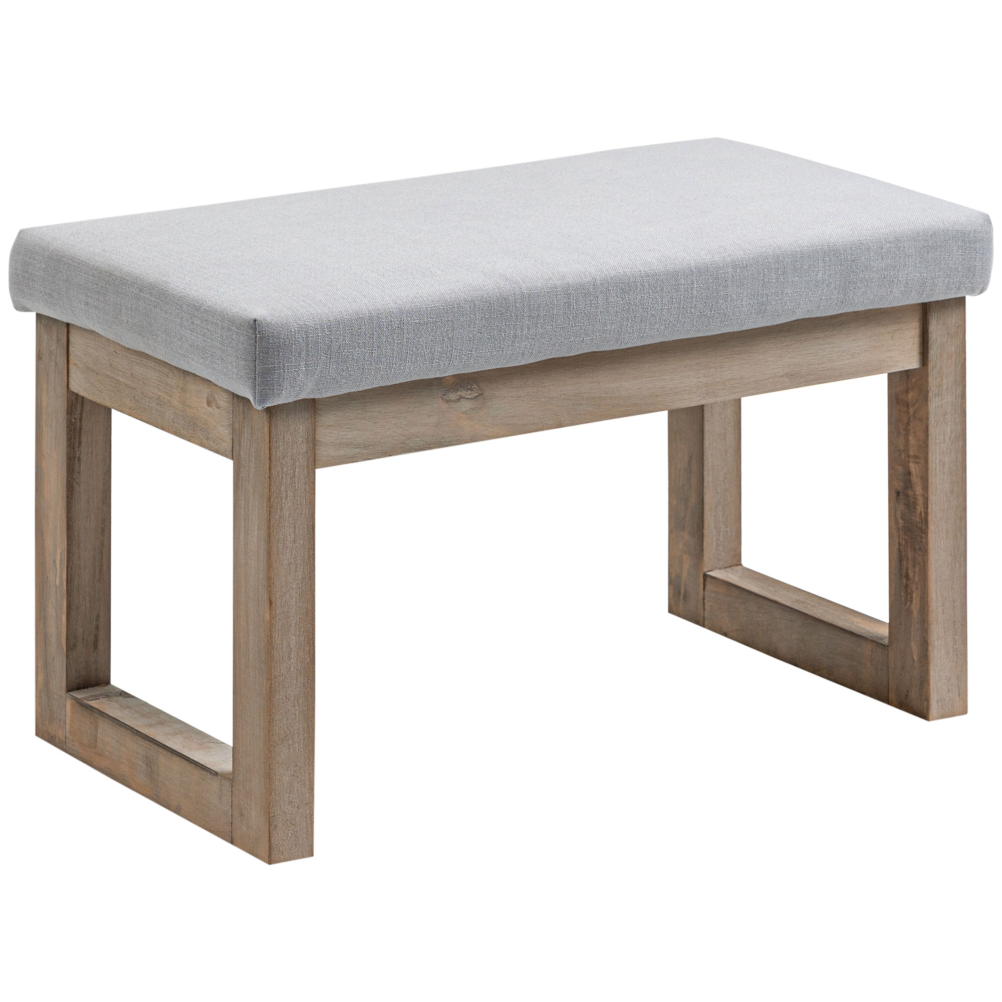 Skandinaavia disainiga jalapink, jalatugi, 68 cm x 38 cm x 42 cm, hall + naturaalne
