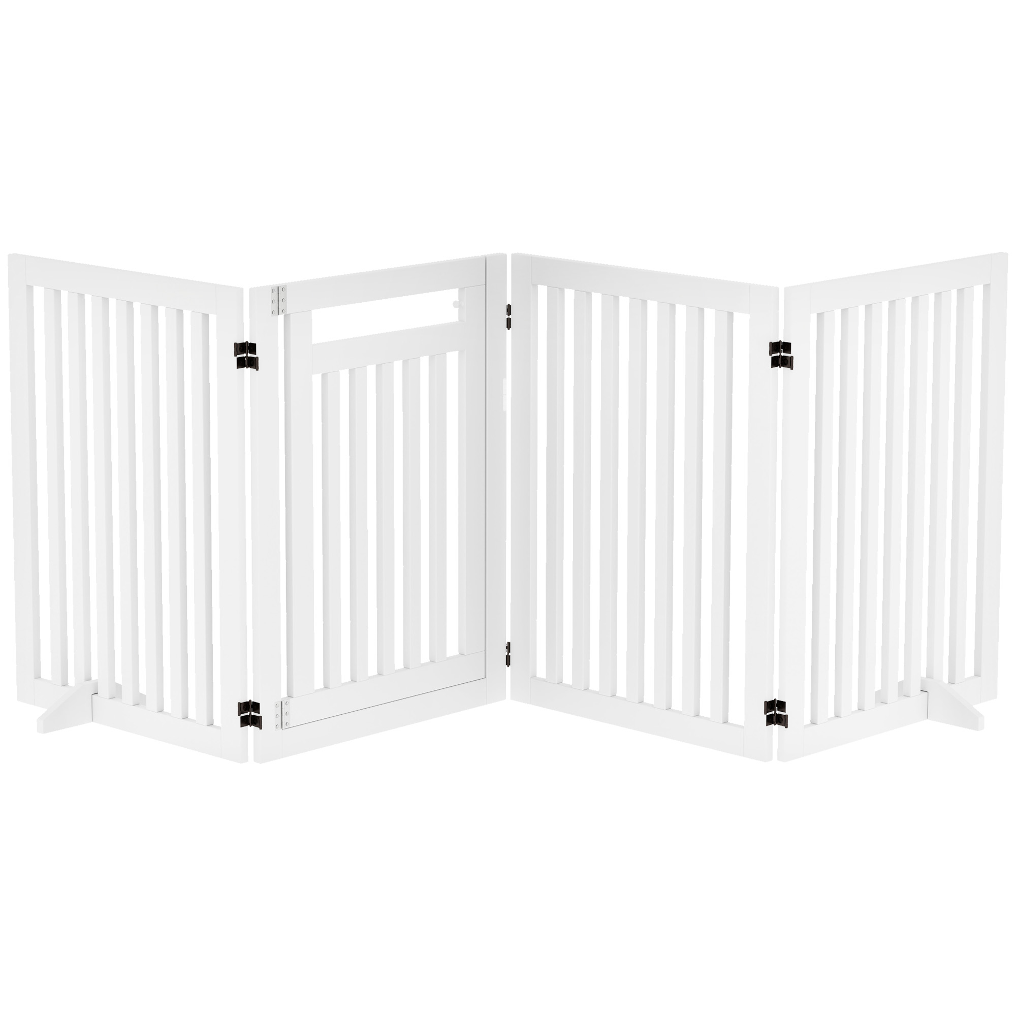 Lemmikloomade turvavärav treppidele, valge