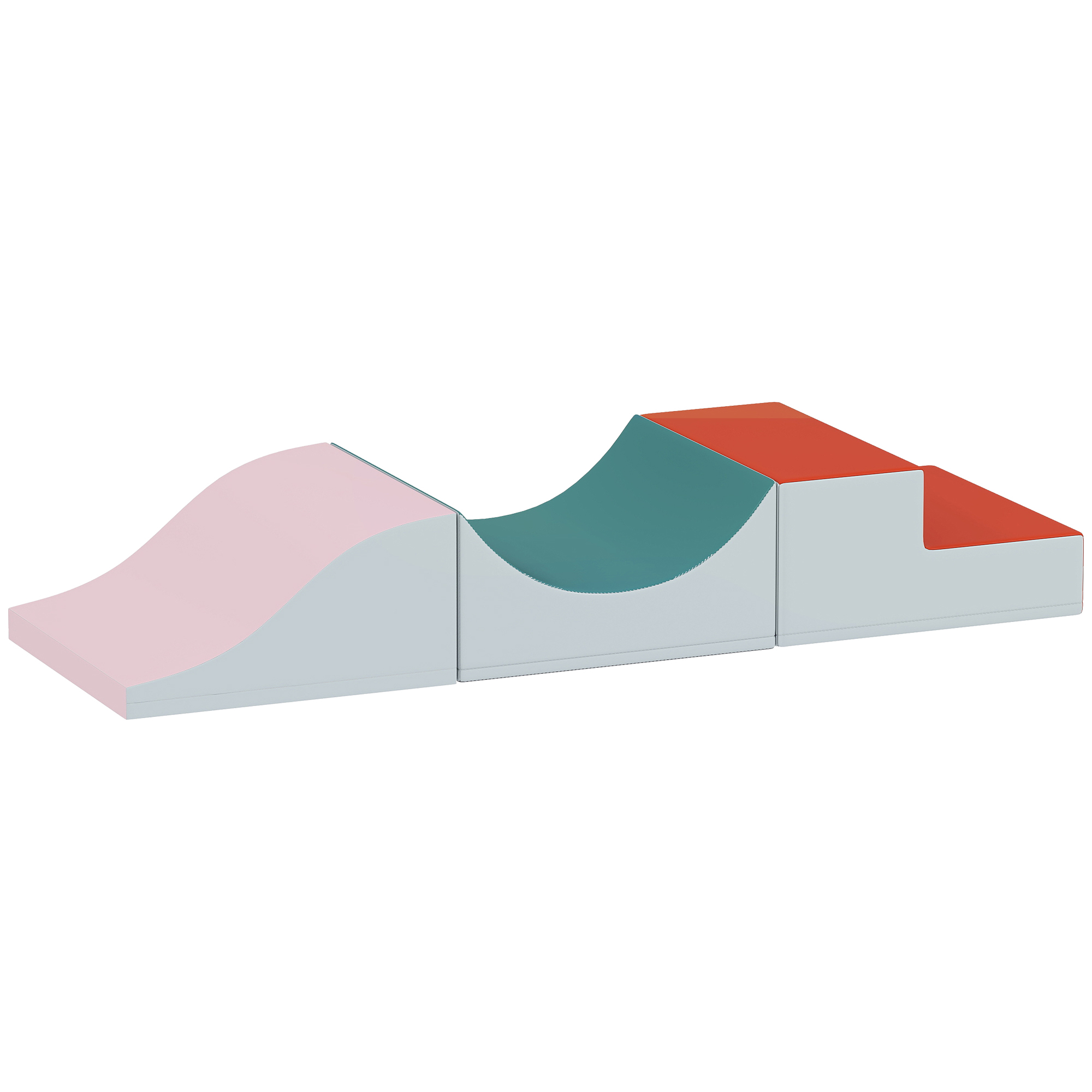 3-osaline ronimis- ja roomamiskomplekt väikelastele, kunstnahk, poroloon, helehall