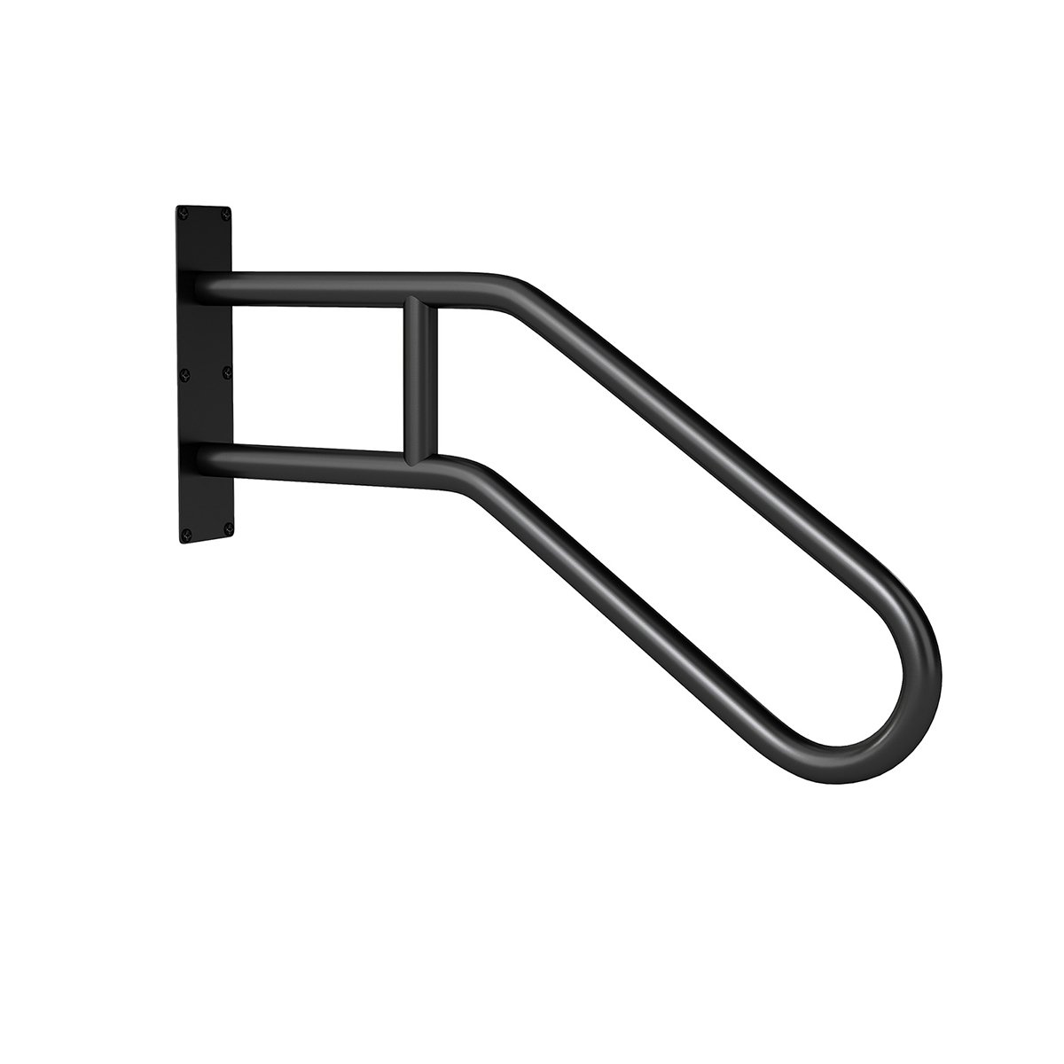 Käsipuu trepipiire 1 kuni 3 astme jaoks u-kujuline sissepääsupiire seinale kinnitatud piire